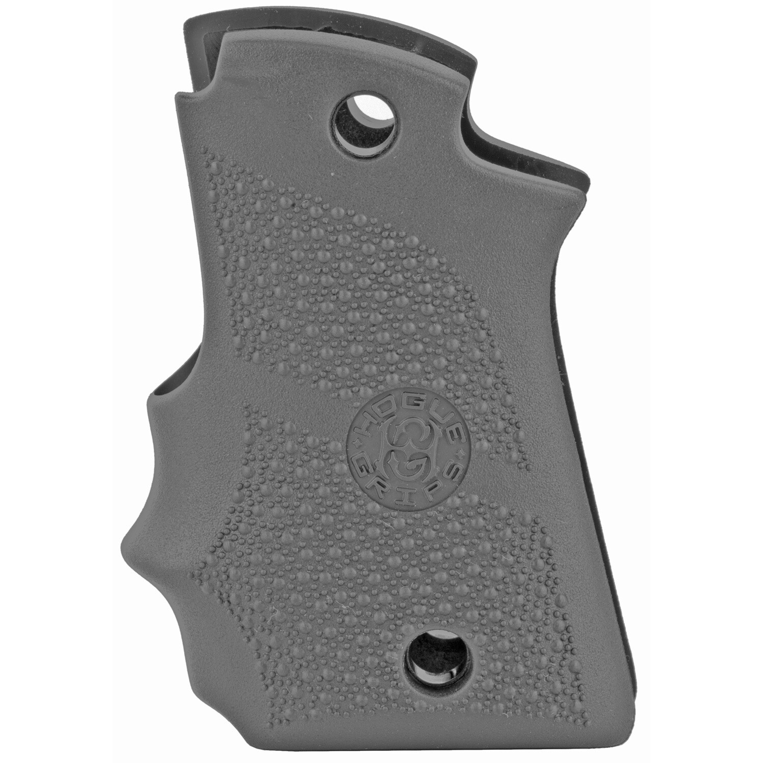 Hogue Kim Mcr 9 Amb Rub Grp W/fg, Finish/Color: Black