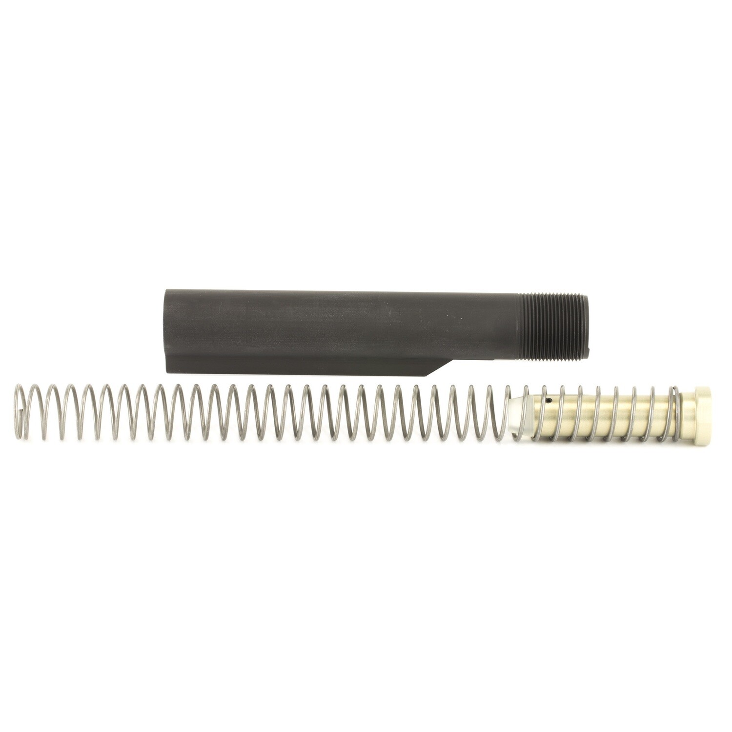Lbe Ar Milspec Buffer Tube Kit, Finish/Color: Black