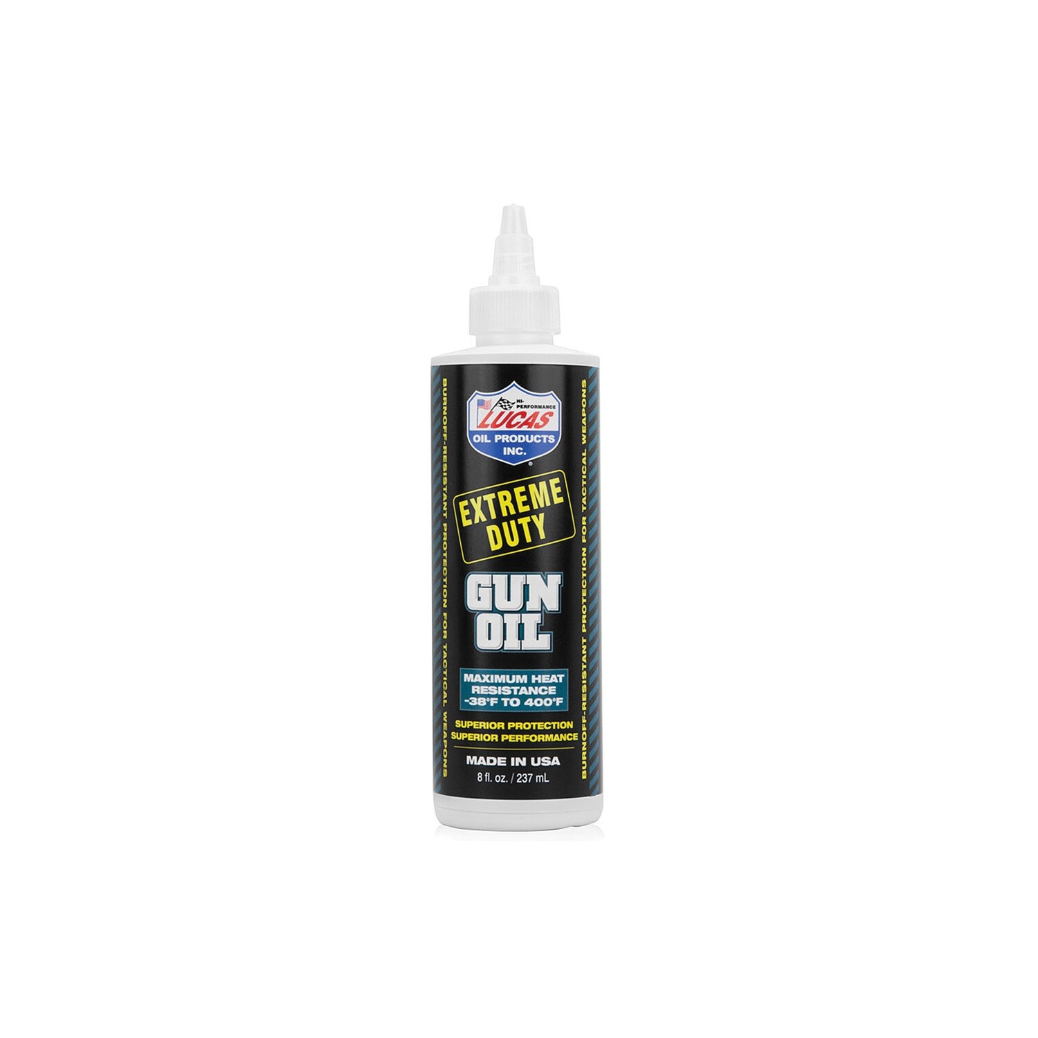 Lucas Ext Duty Gun Oil, Size: 8 oz