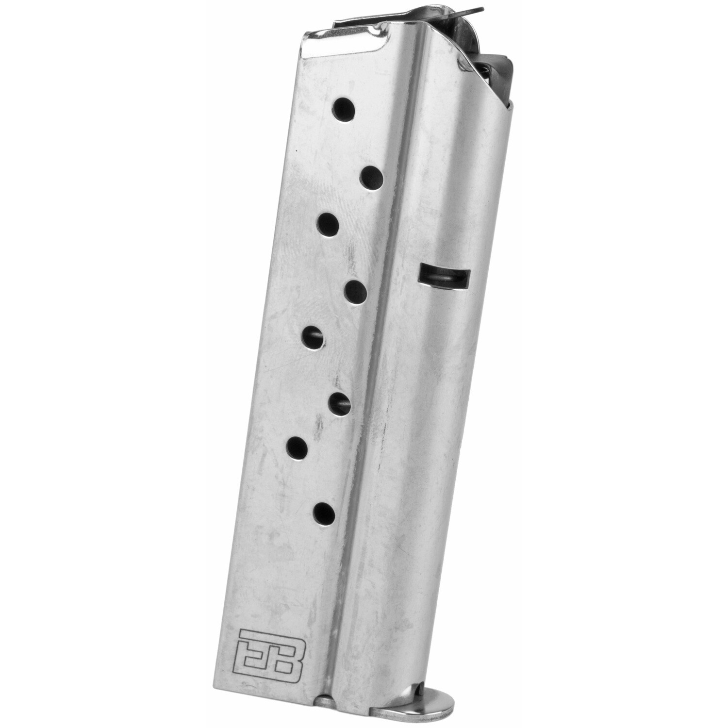 Mag Ed Brown 38sup 9rd, Color/Finish: Stainless steel