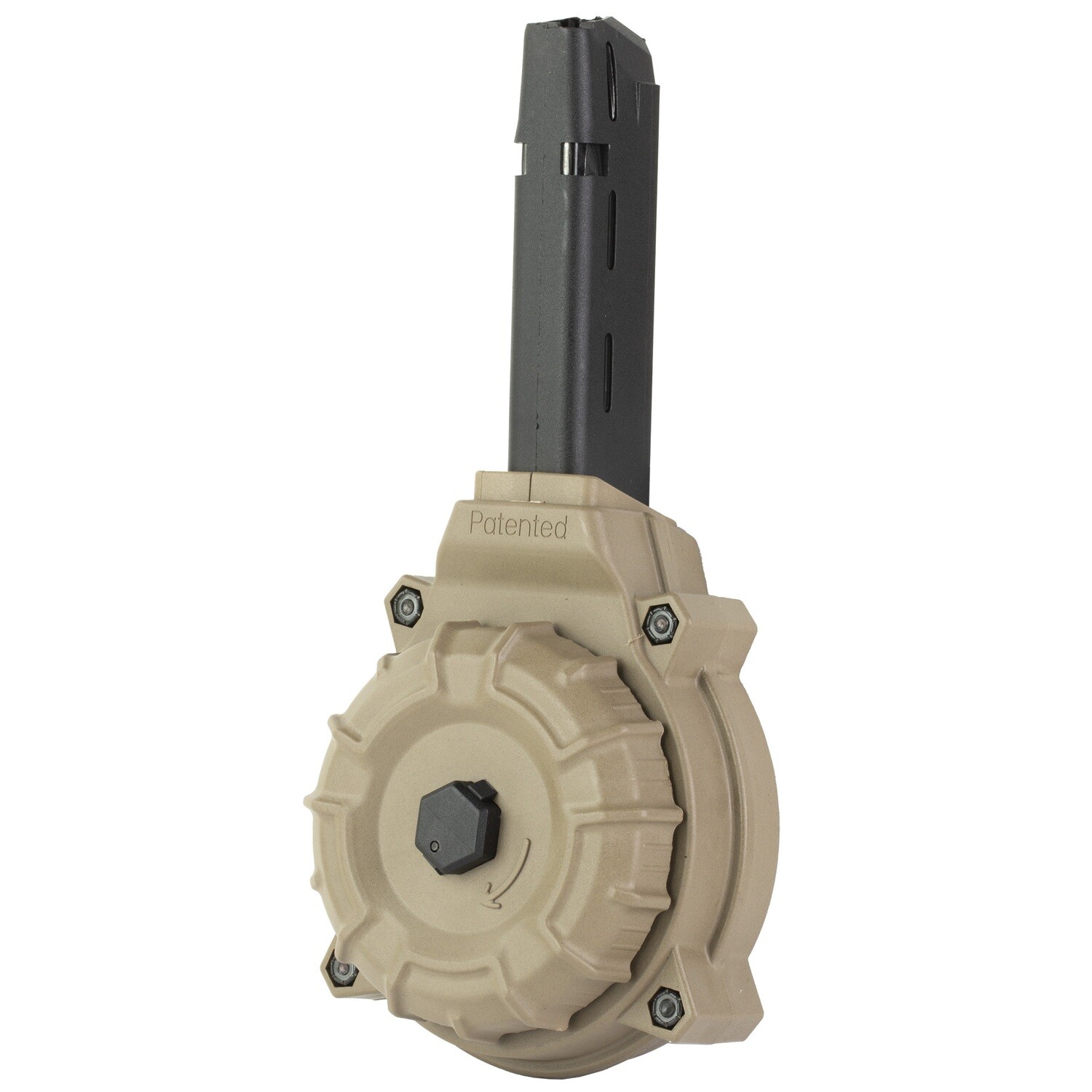 Promag Glock 17/19 9mm Drum 50rd Fde