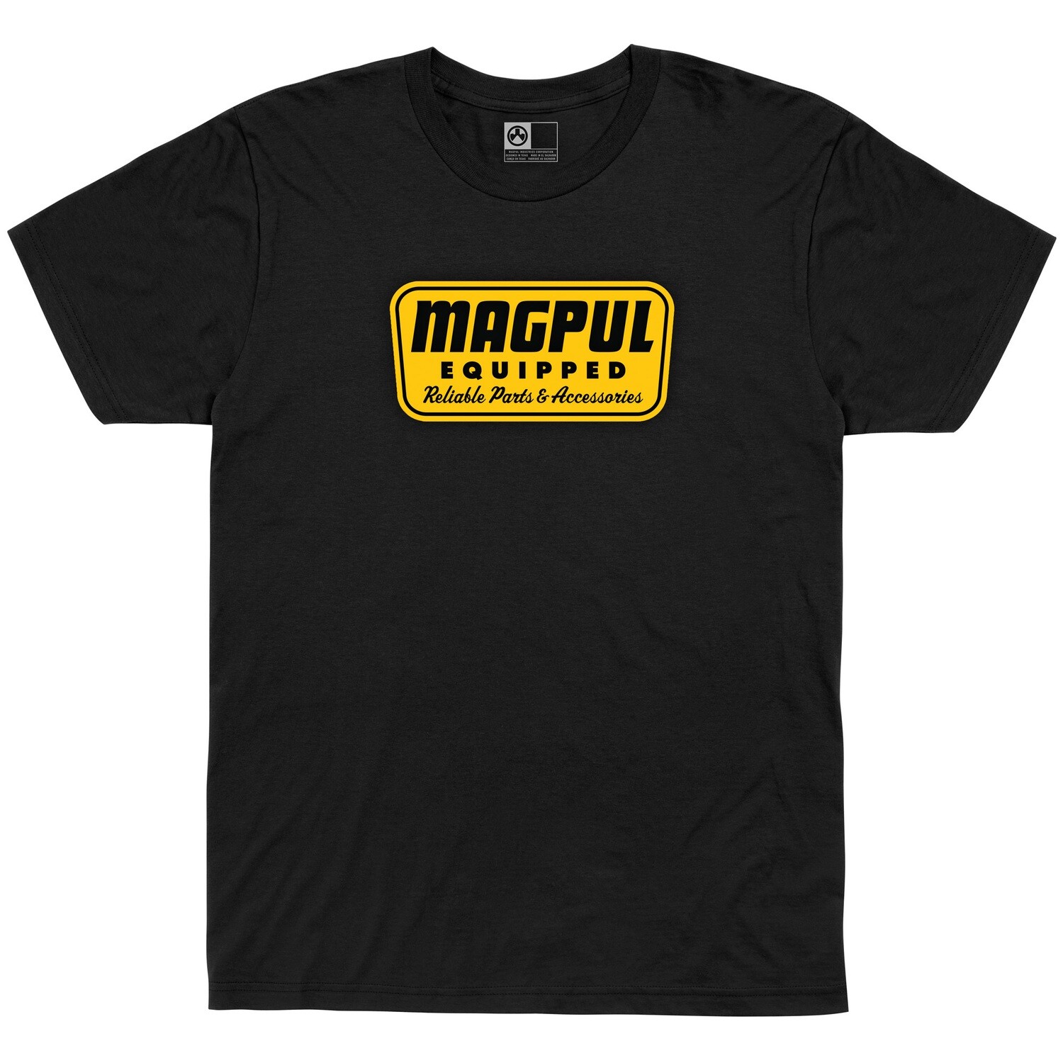 Magpul Equipped Tshrt Blk, Size: 2XL