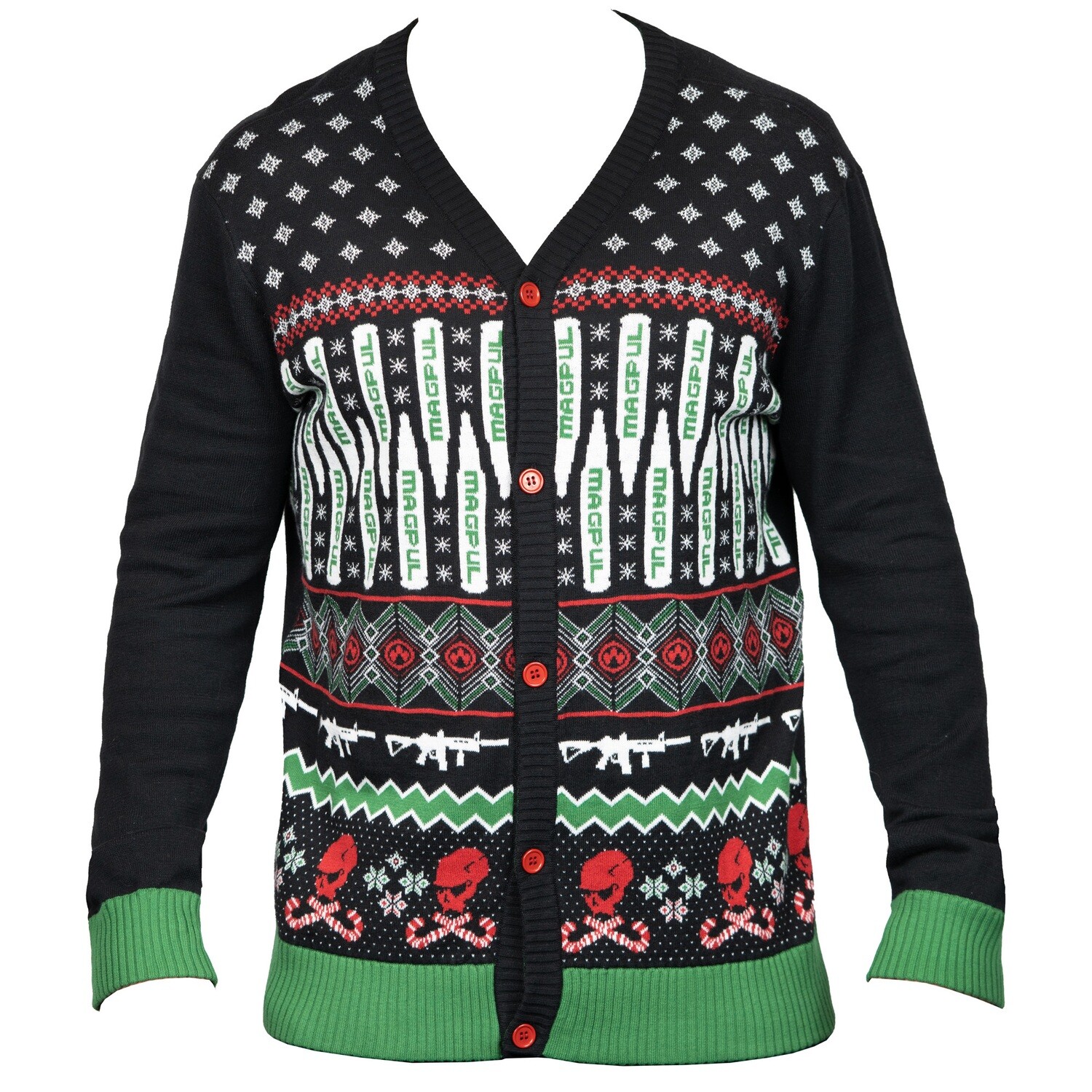 Magpul Ugly Christmas Sweater Blk, Size: 2X Large