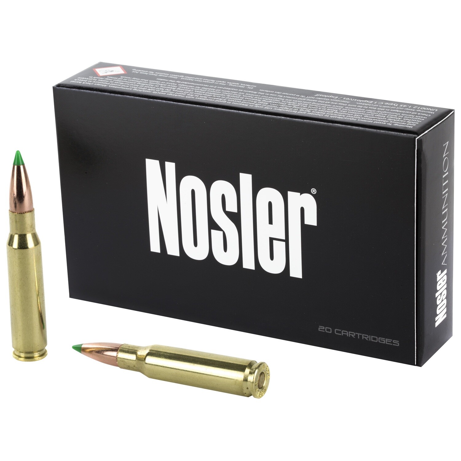 Nosler 308win 165gr Bt Hunt 20/200