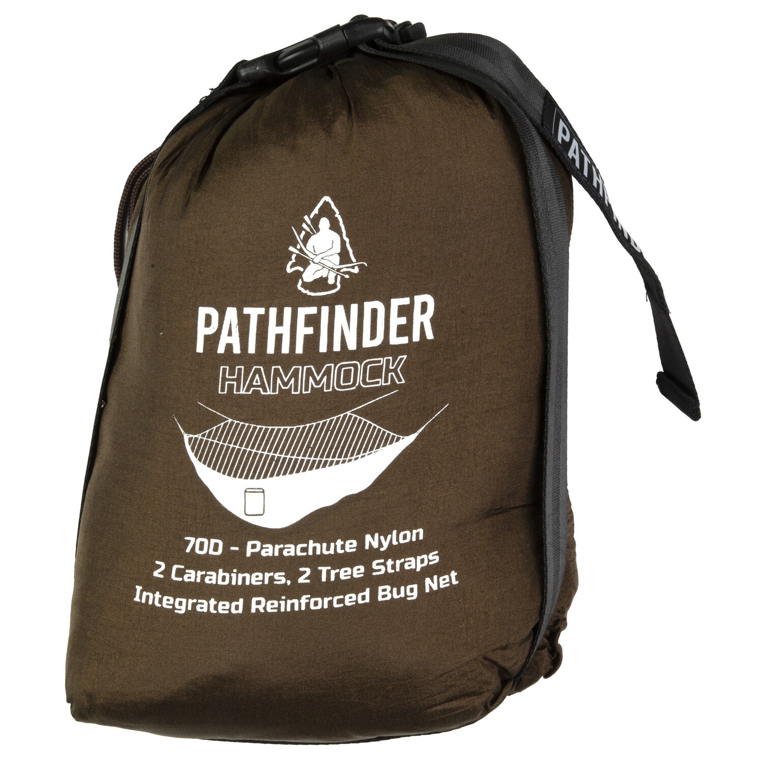 Pathfinder Jungle Hammock, Color/Finish: Brown