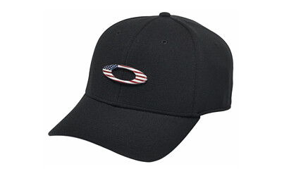 Oak Tincan Cap, Finish/Color: Black/American, Size: Large/Extra Large
