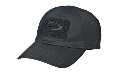 Oak Si Cotton Cap, Finish/Color: Black, Size: Large/Extra Large