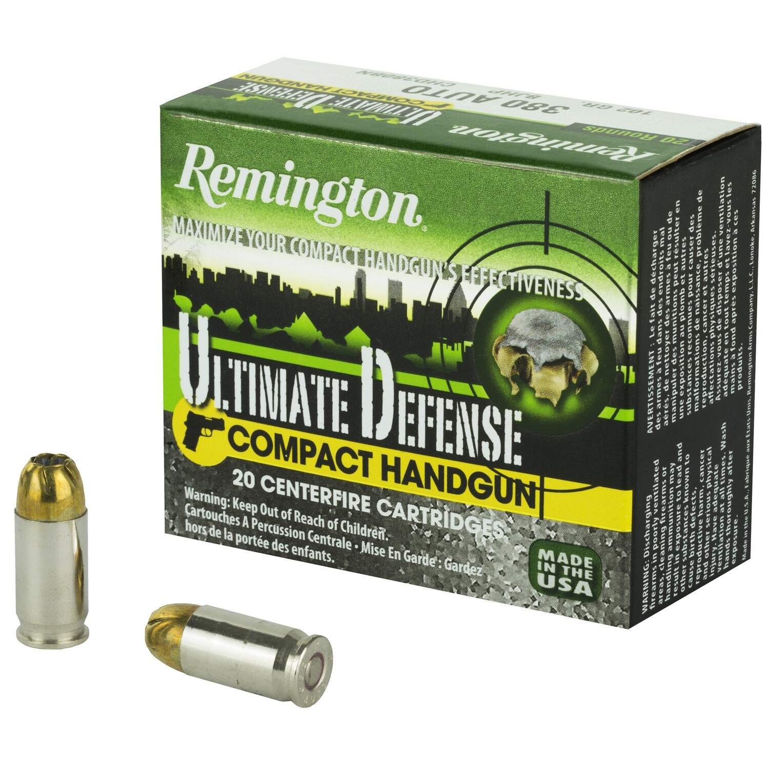 Rem Cmp Def 380acp 102gr Bjhp 20/500