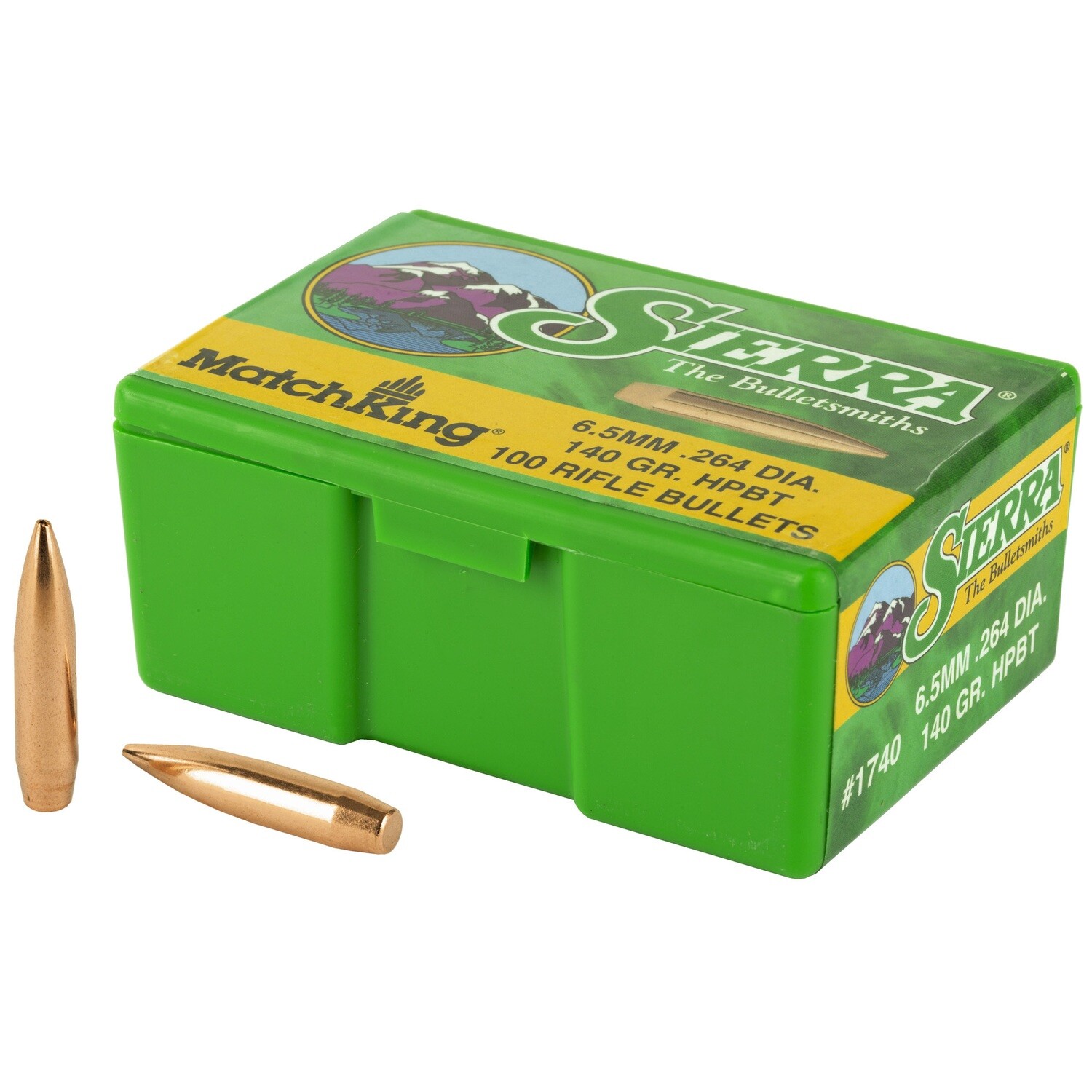 Sierra Matchking .264 140gr 100ct