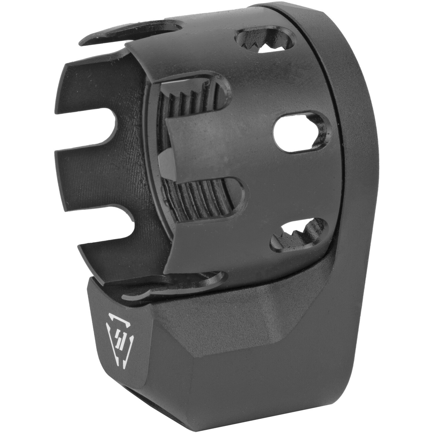 Strike Enhncd Castle Nut W/qd, Color/Finish: Black