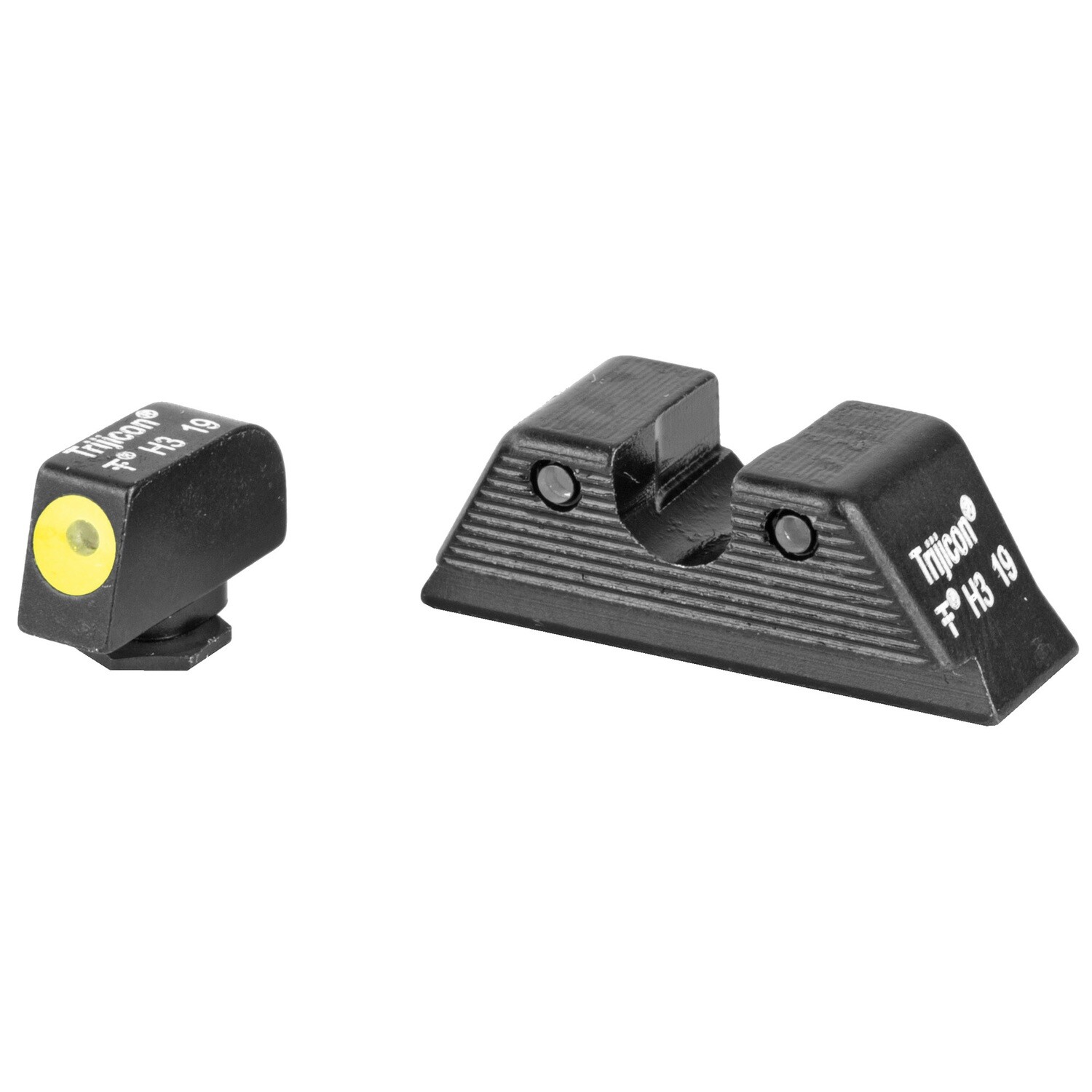 Trijicon Hd For Glk Mos 9mm, Finish/Color: Yellow