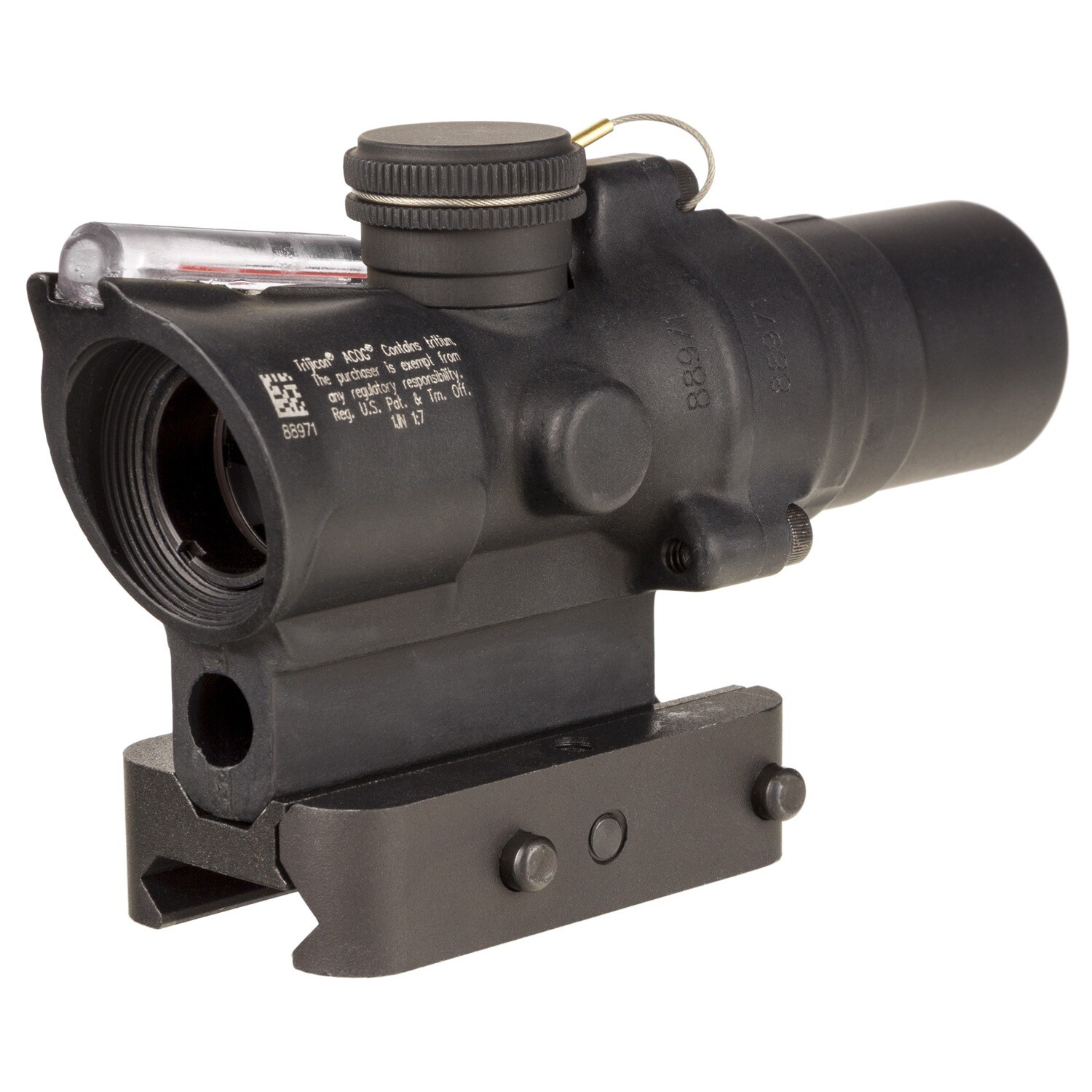 Trijicon Acog 1.5x16s Ring, Color/Finish: Red