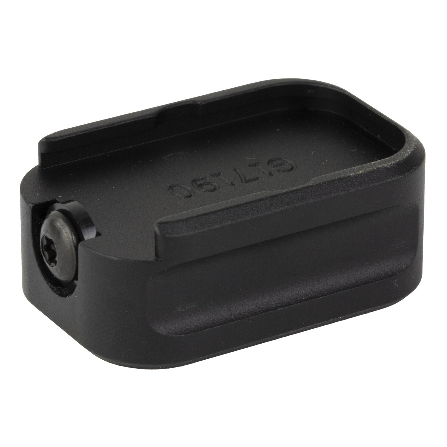 Warne Mag Ext For Glk 17/22 +0, Color/Finish: Black