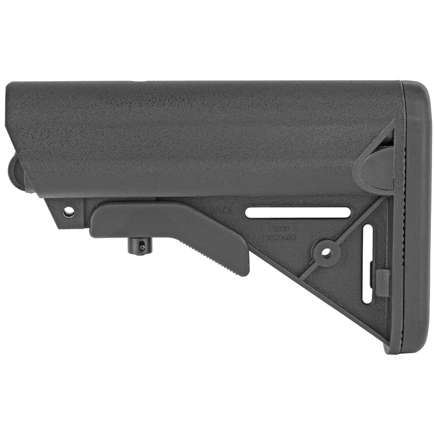 B5 Sopmod Stk Gov Mil-spec, Color/Finish: Black