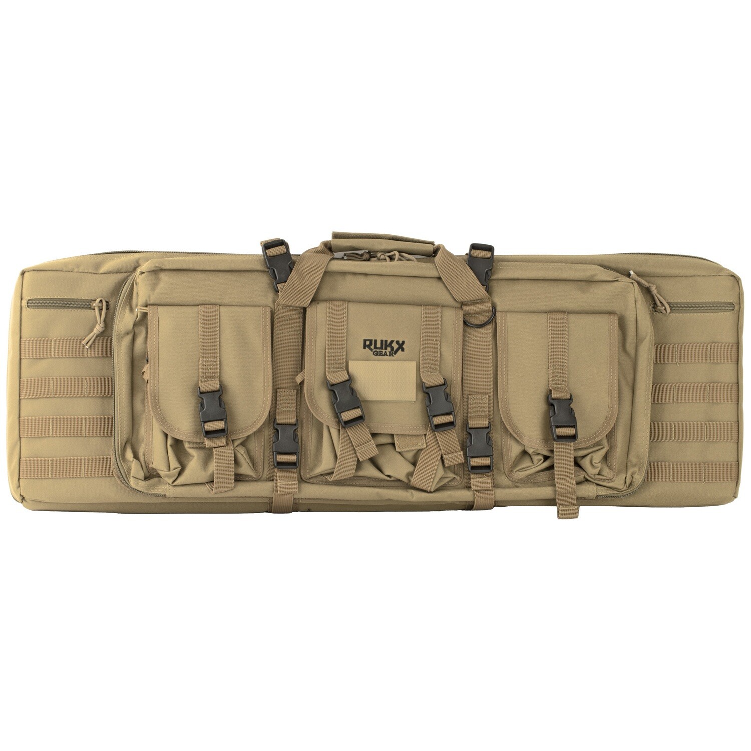 Ati Tactical 36" Double Gun Case, Color/Finish: Tan