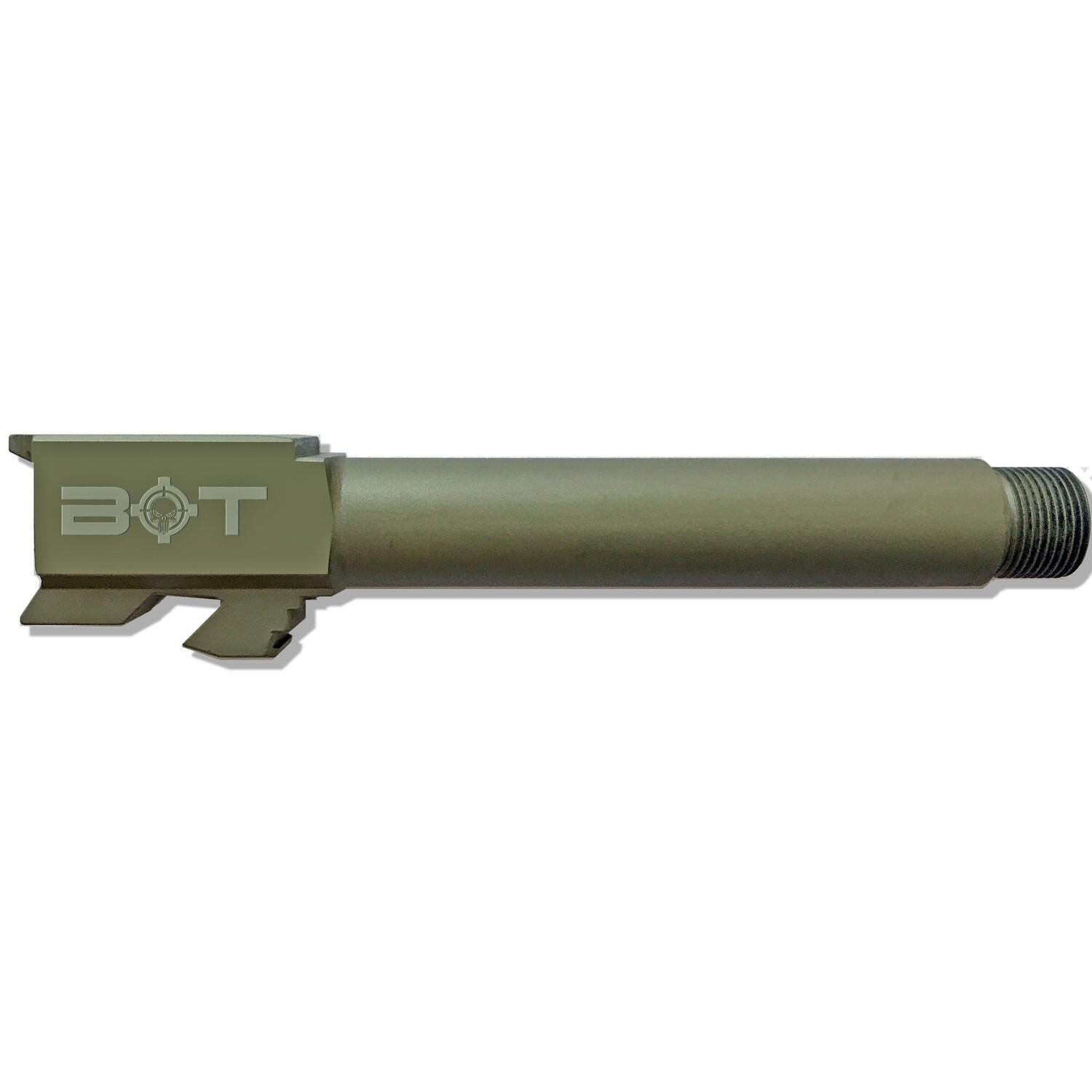 Backup Bbl For G19 Thrdd, Color/Finish: Green-T