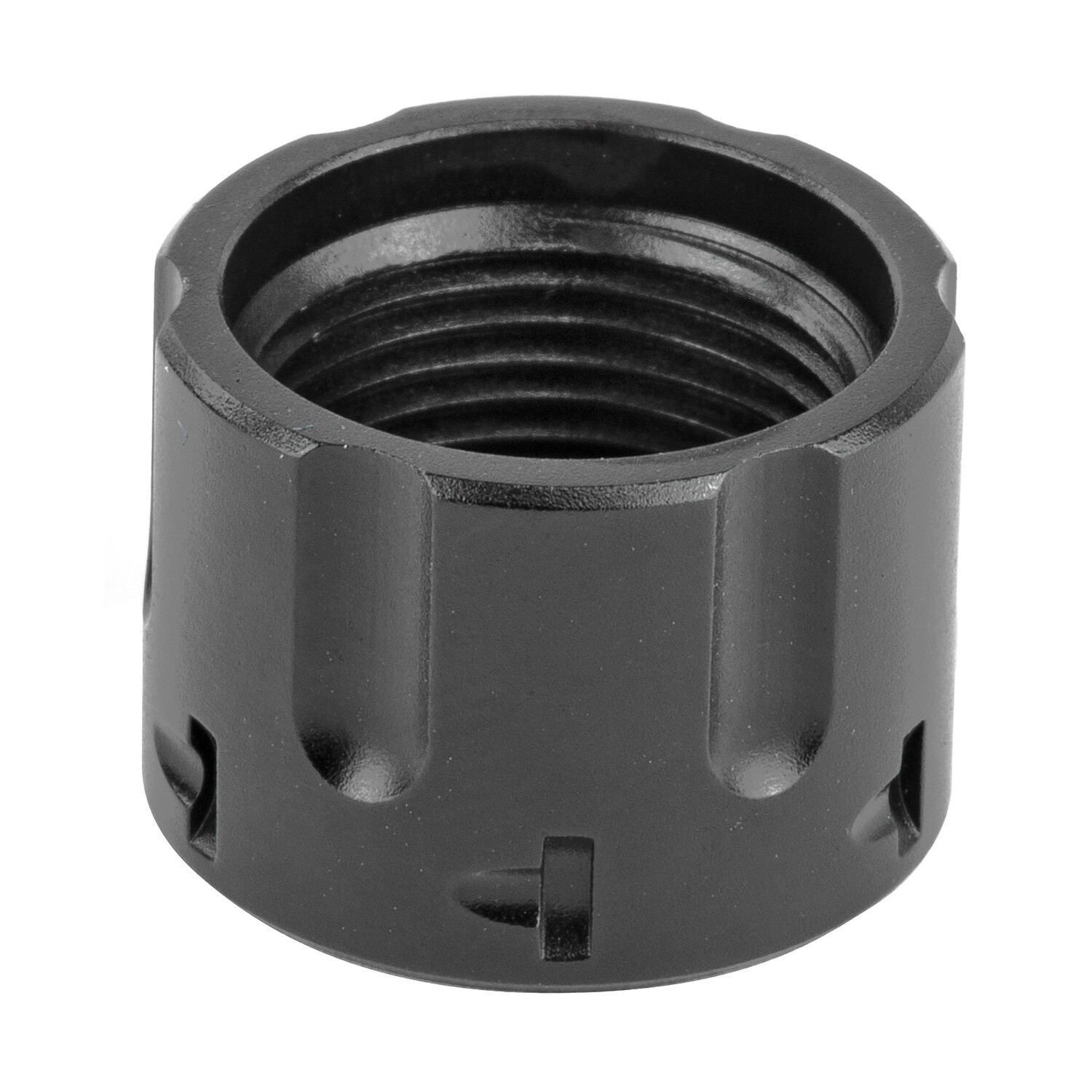 Backup Thrd Prtctr 1/2x28, Color/Finish: Black