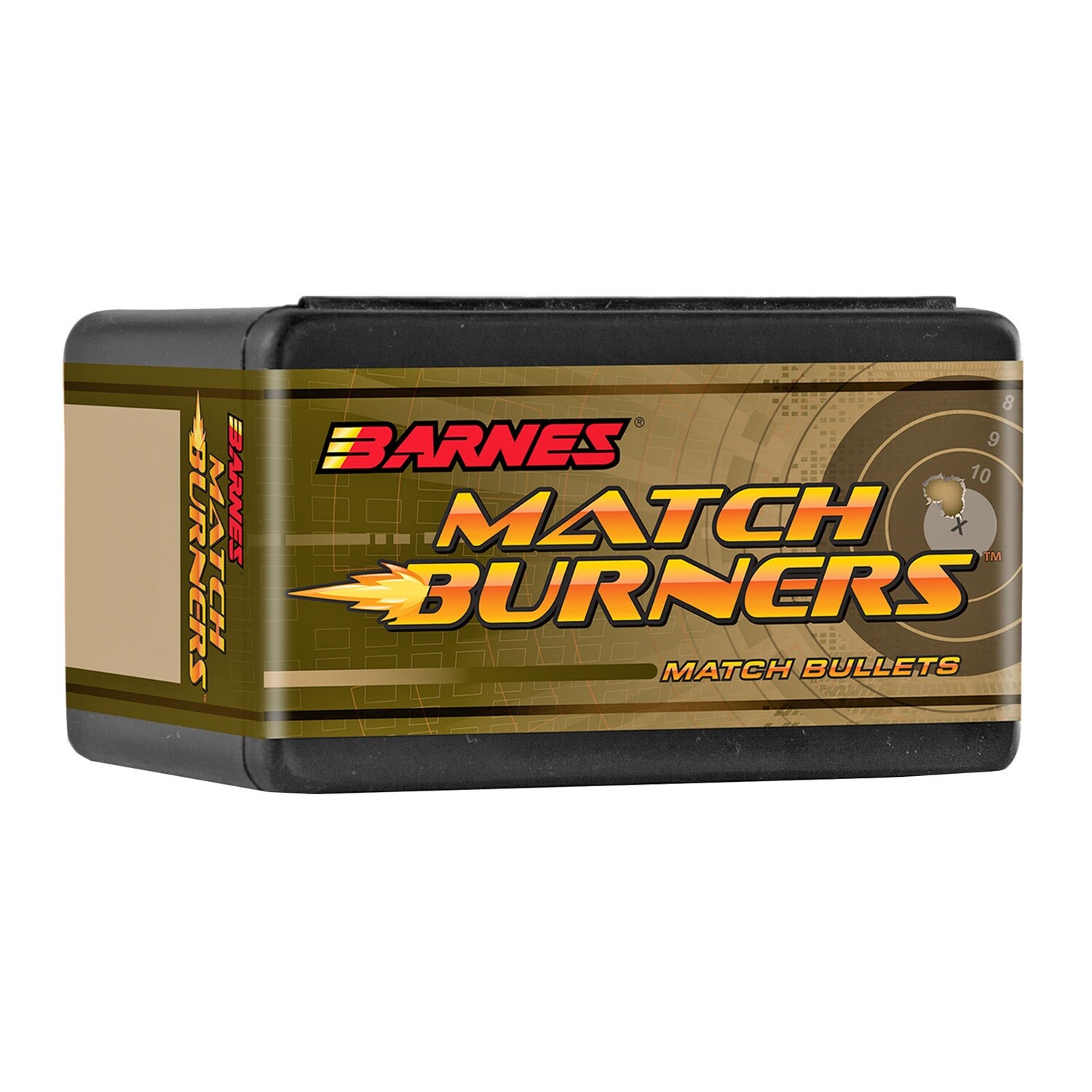 Barnes Mtch Brn Bt 100ct, Bullet weight: 145 grain