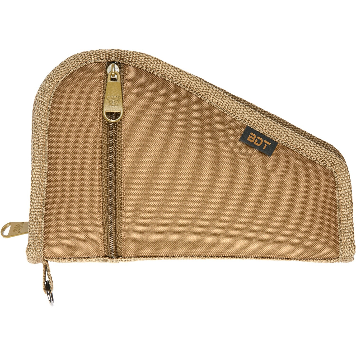 Bulldog Dlx Pistol Case, Size: 9"x6", Color: Tan