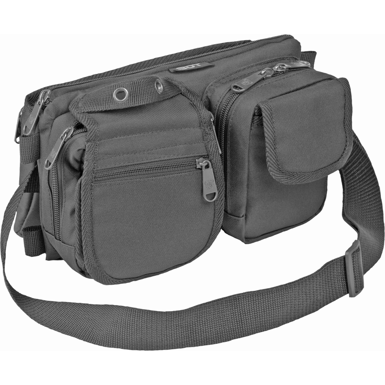 Bulldog Dlx Satchel Go Bag, Color: Black