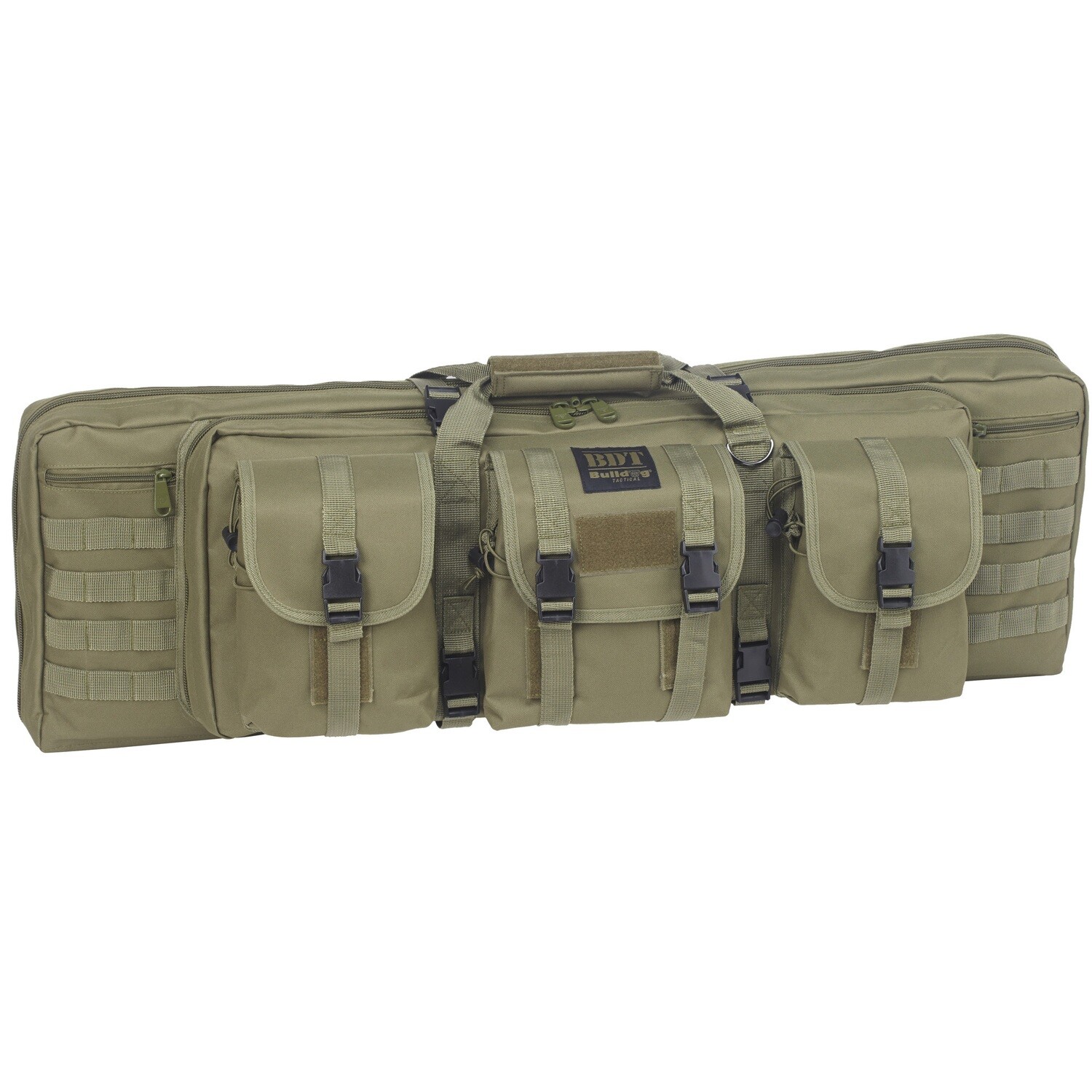 Bulldog Tact Single Rifle Grn, Color: Green, Size: 37"