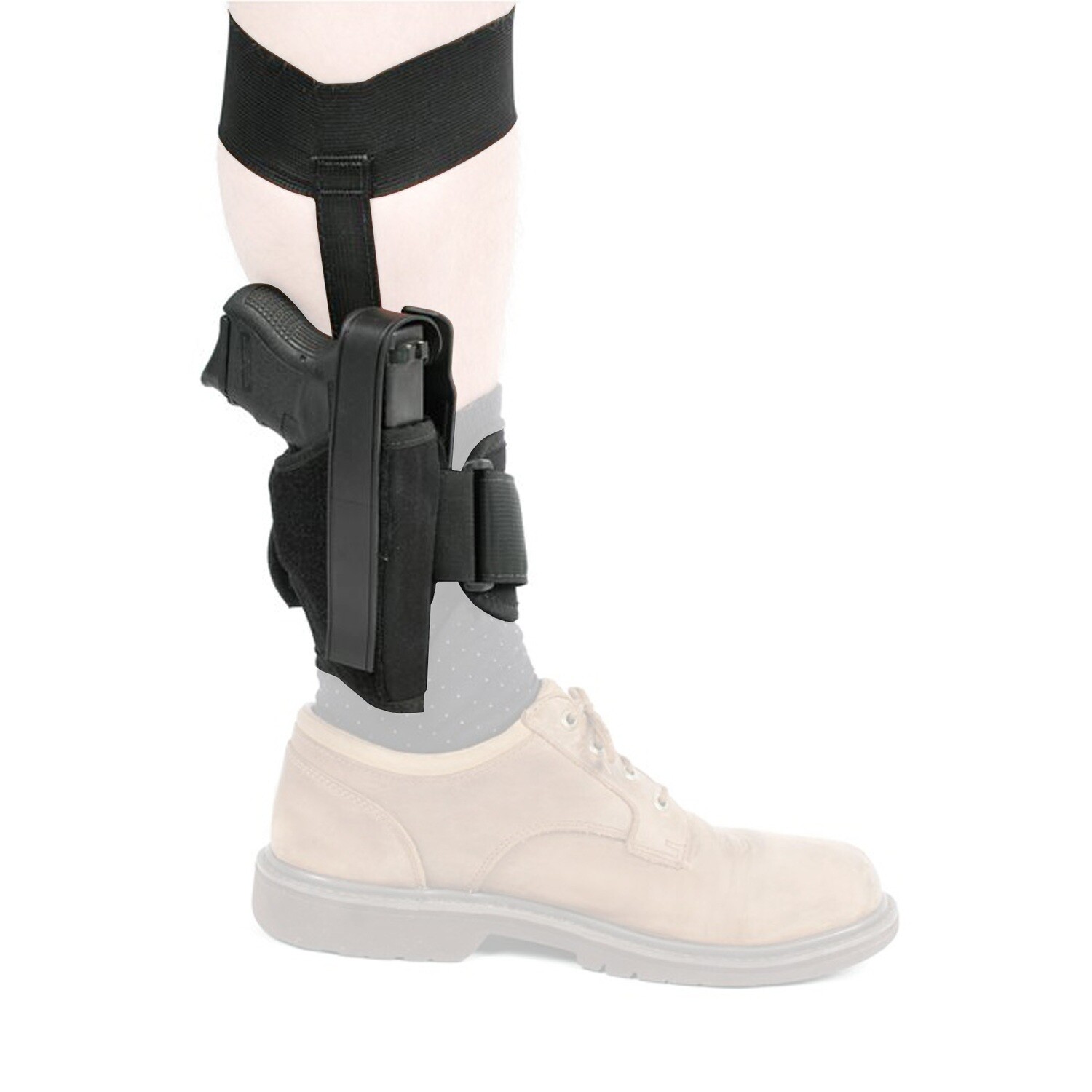 Bh Ankle Hlstr Sz Rh Blk, Size: 0