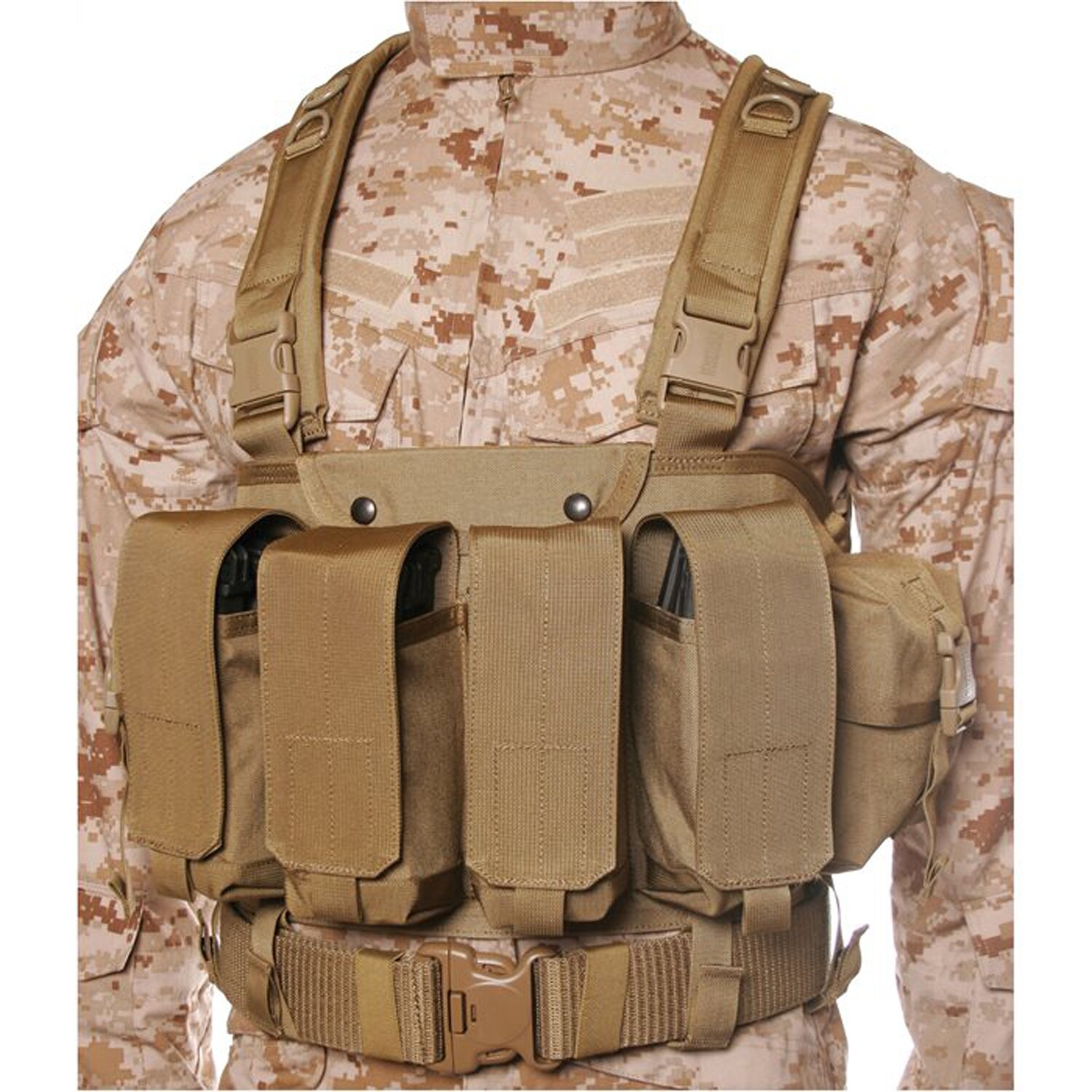 Bh Cmdo Chest Hrns, Color: Coyote