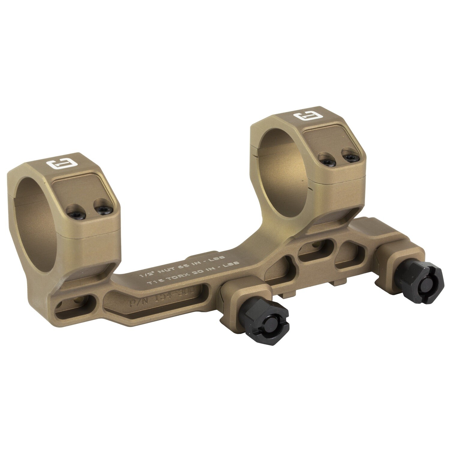 Badger Com Mount 30mm 1.54", Color/Finish: Tan