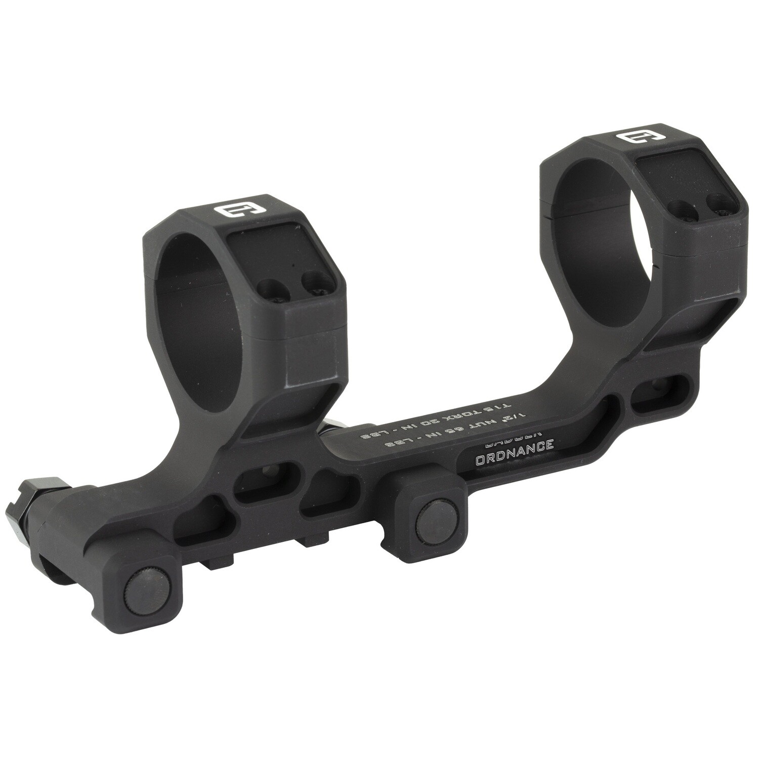 Badger Com Mount, Color/Finish: Black, Size: 34mm, Barrel length: 1.70"