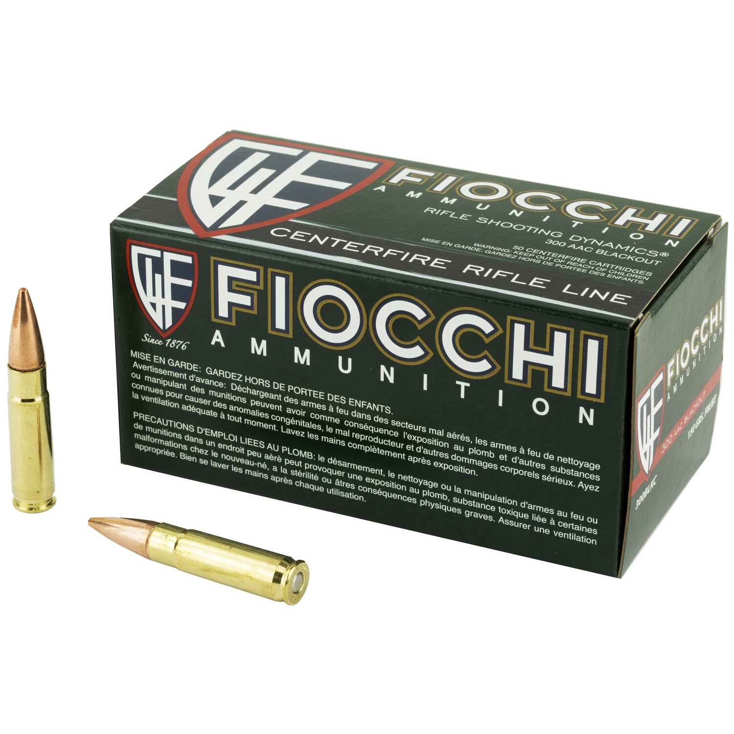 Fiocchi 300blk 150gr Fmjbt 50/500