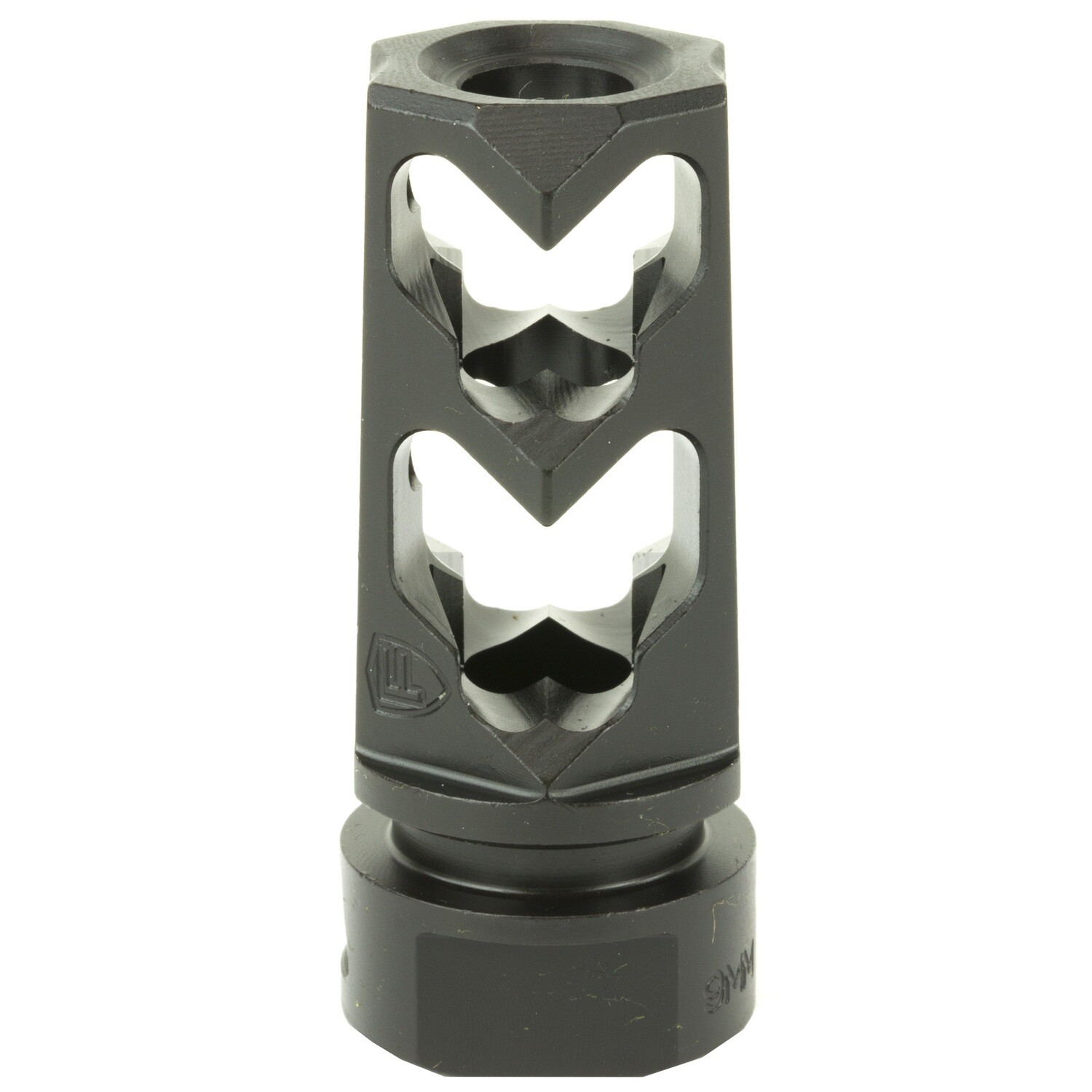Fortis Muzzle Brake 9mm Blk, Size: 1/2x28