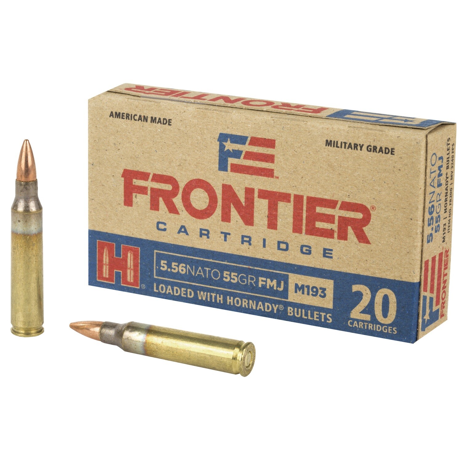 Frontier 556nato 55gr Fm193 20/500
