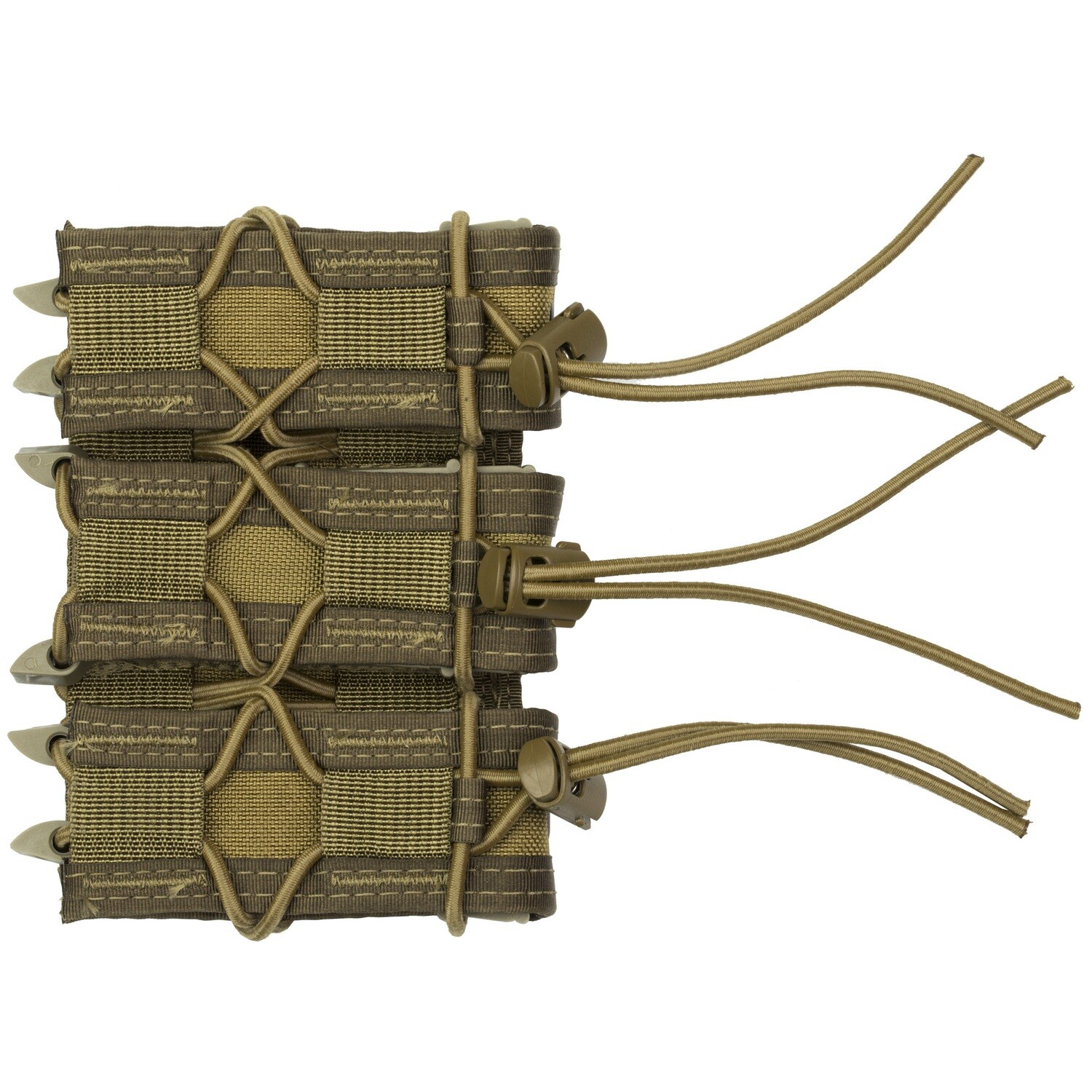Hsgi Triple Pistol Taco Molle, Color/Finish: Coyote