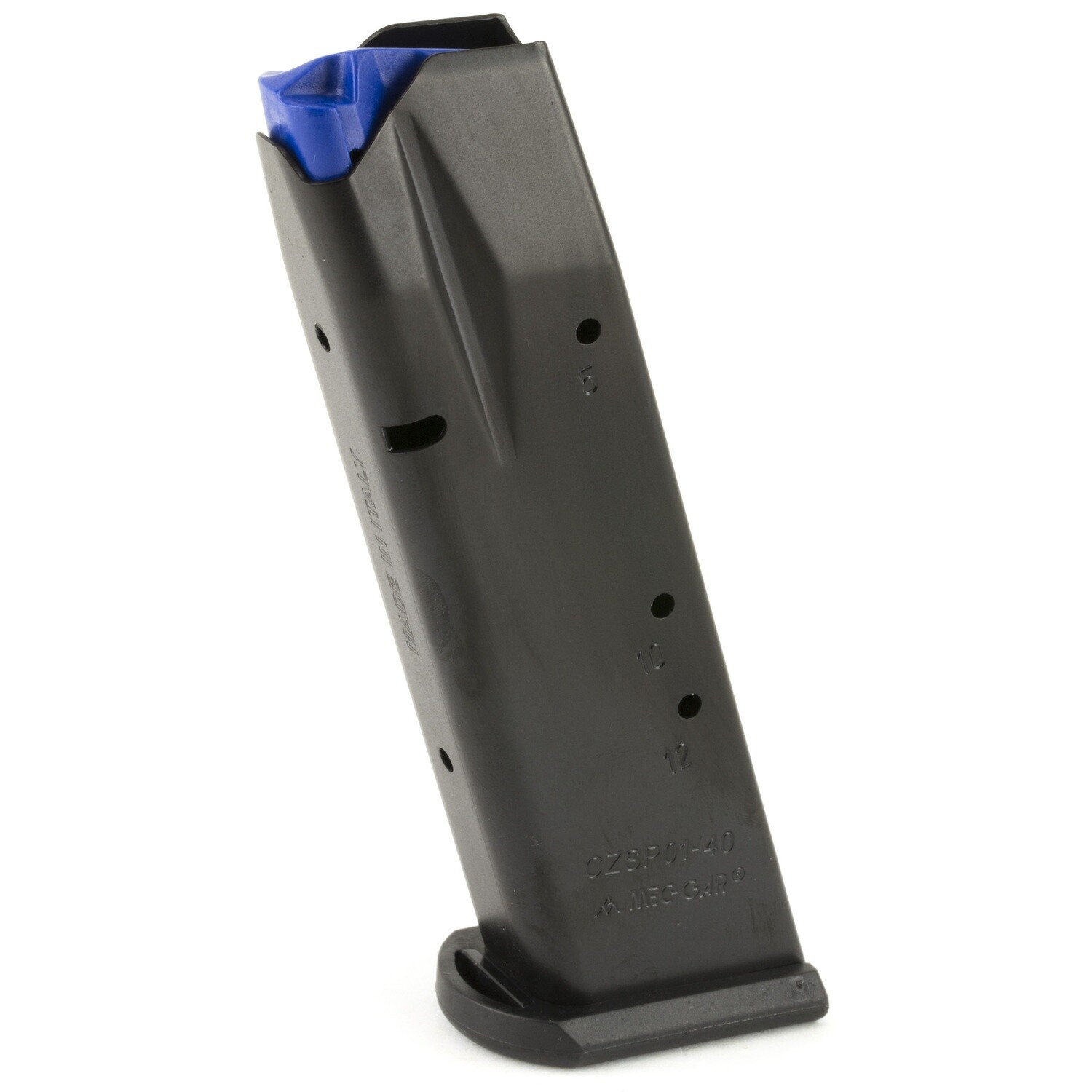 Mec-gar Mag Cz75 40 S&w Ht Afc, Capacity: 12 rounds, Finish/Color: Anti-Friction Coating