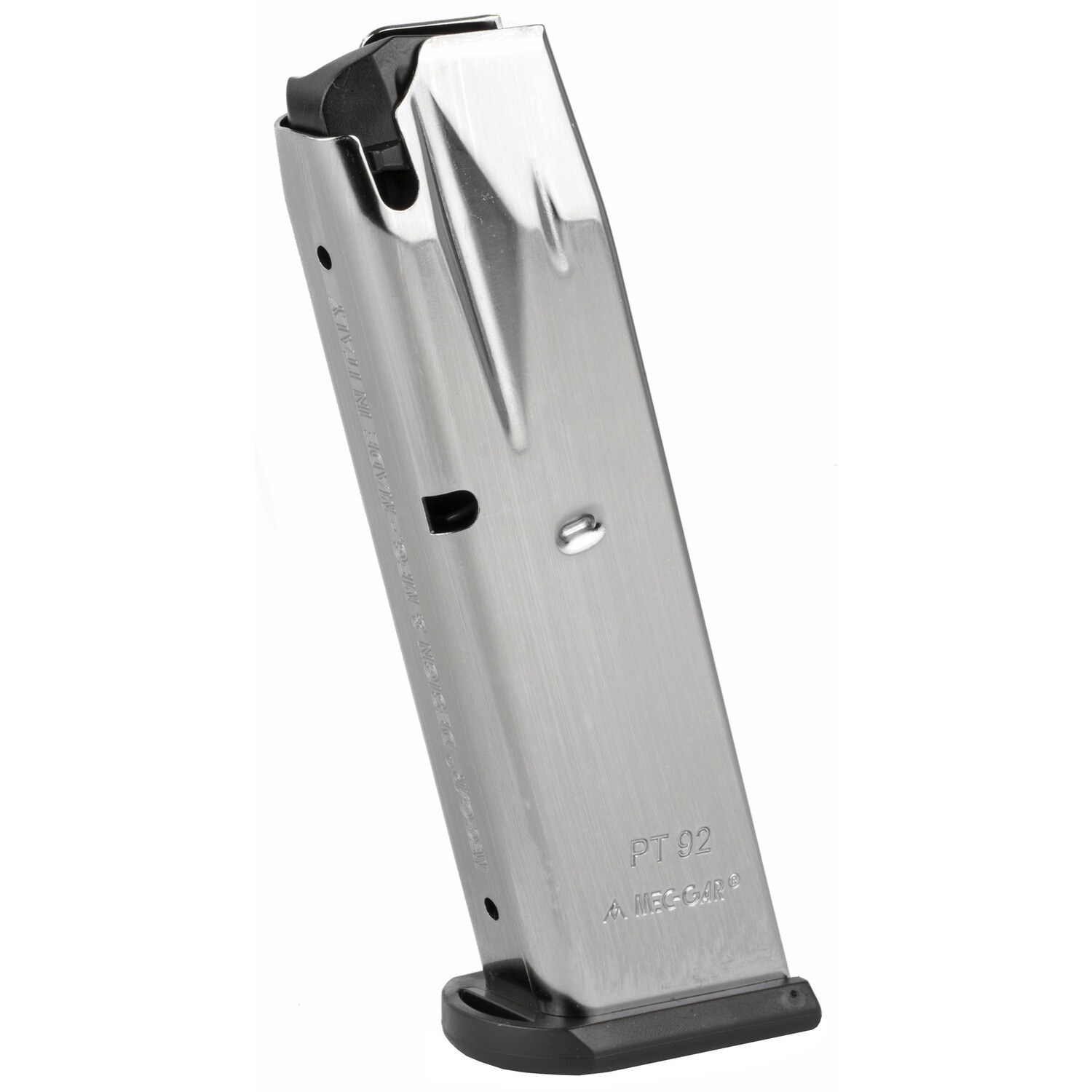 Mec-gar Mag Taur Pt92/99 9mm 10rd, Finish/Color: Nickel