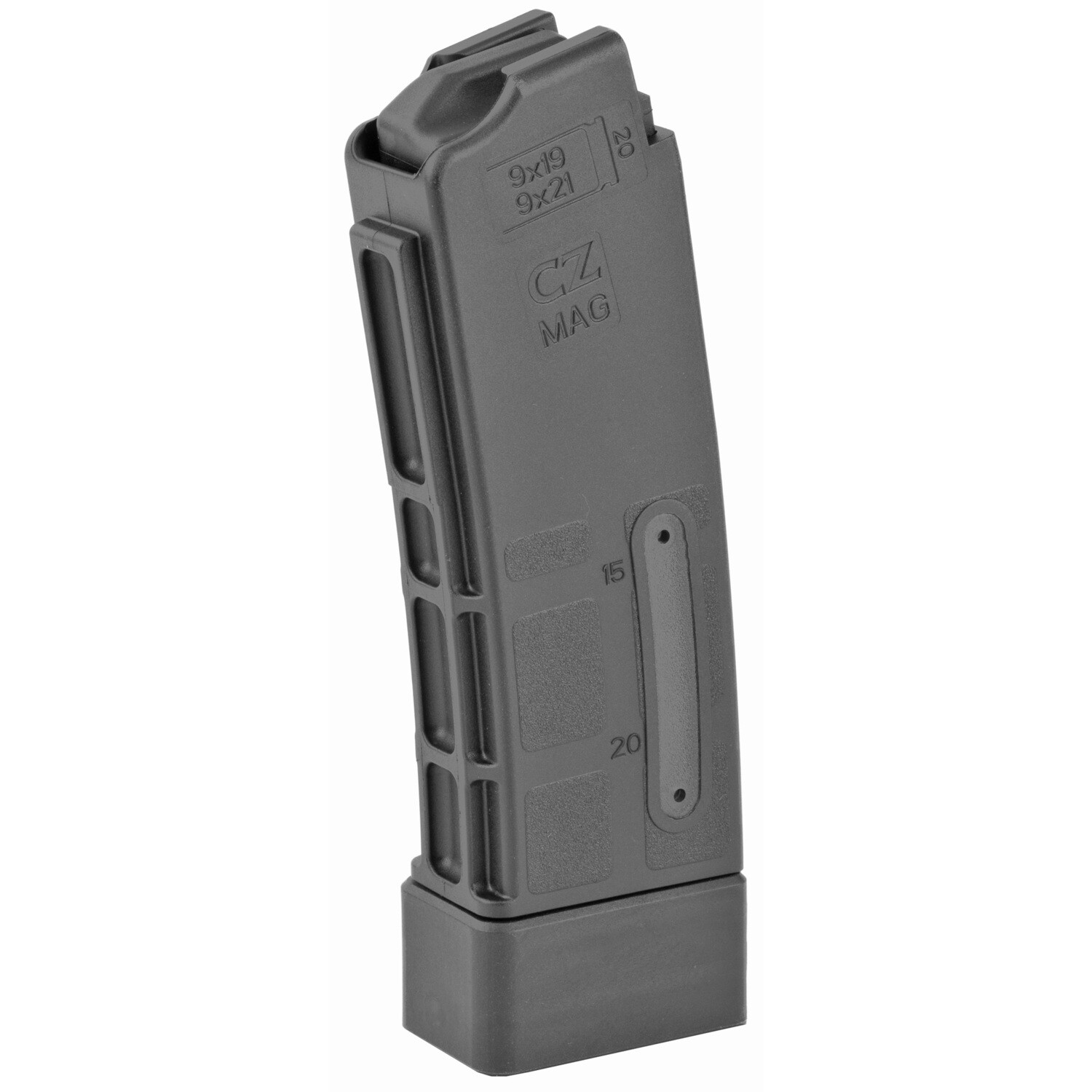 Magazine Cz Scorp 9mm Blk, Capacity: 20 rounds