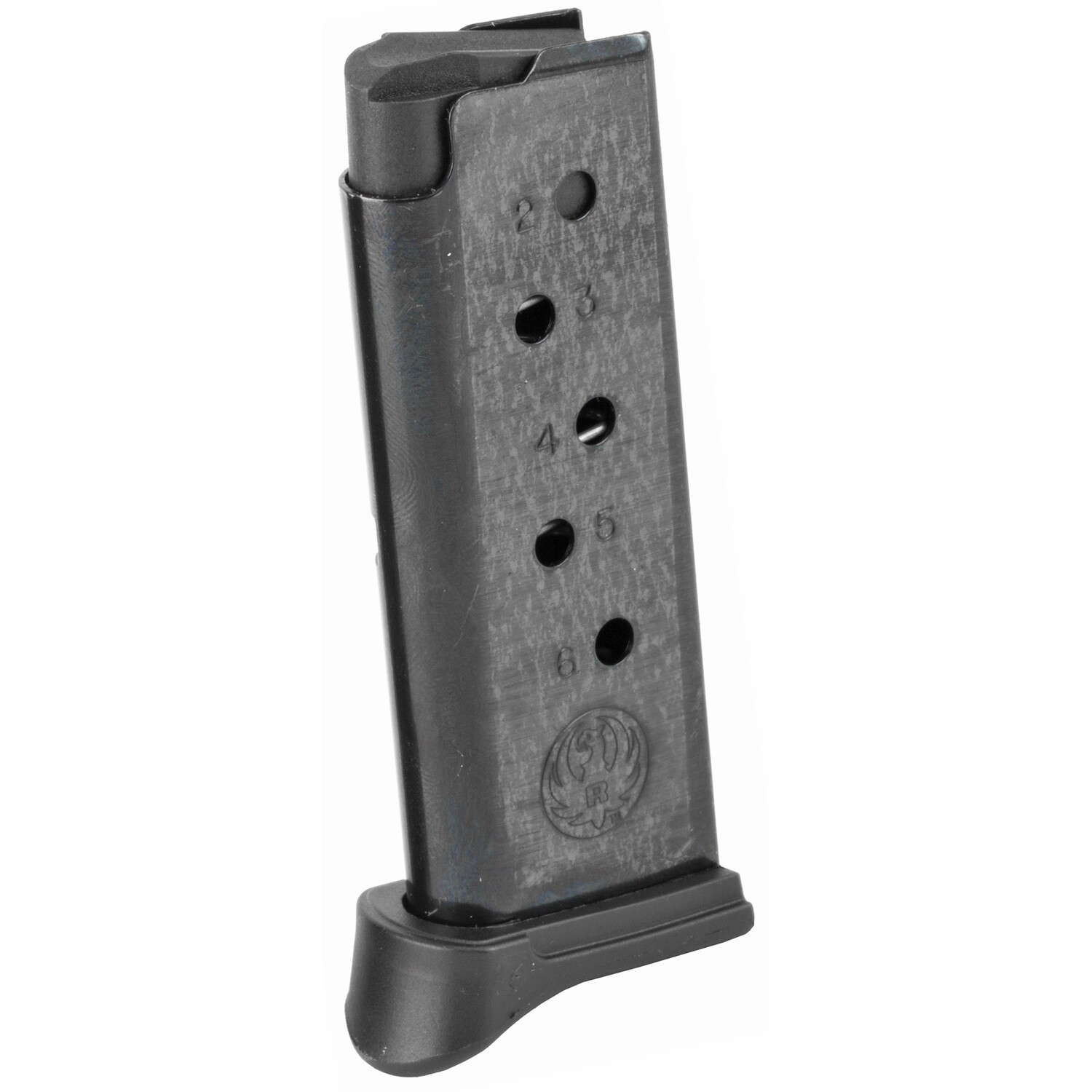 Mag Ruger Lcp 380acp 6rd Bl W/ext