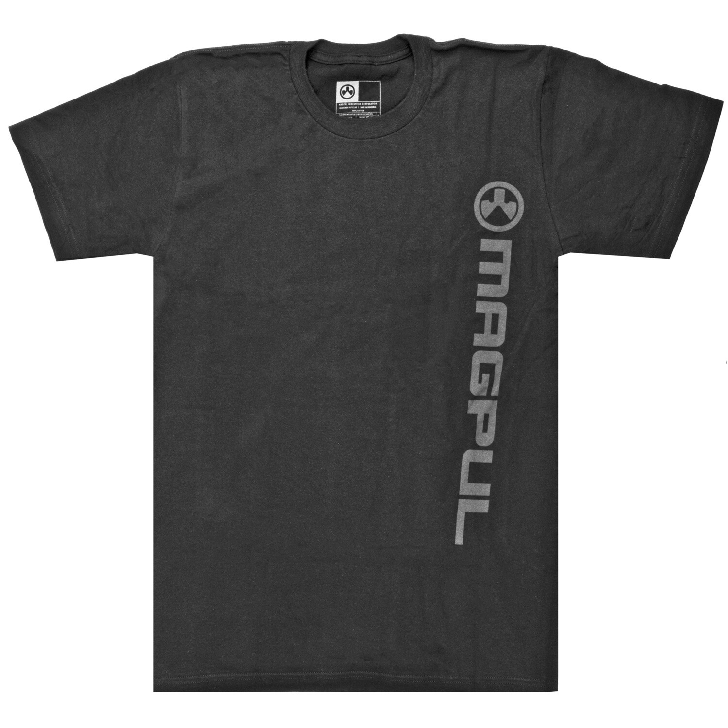 Magpul Vert Logo Tshrt, Color/Finish: Black, Size: Large