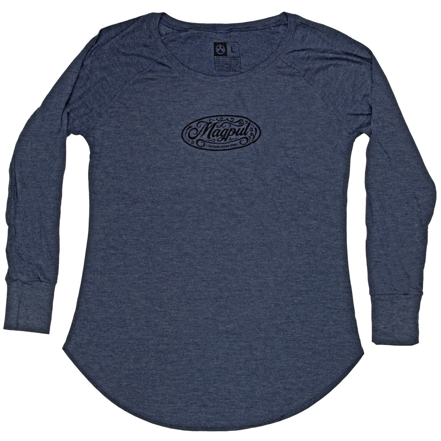 Magpul Wmns Rodeo Ls Tshrt Blue, Size: Large