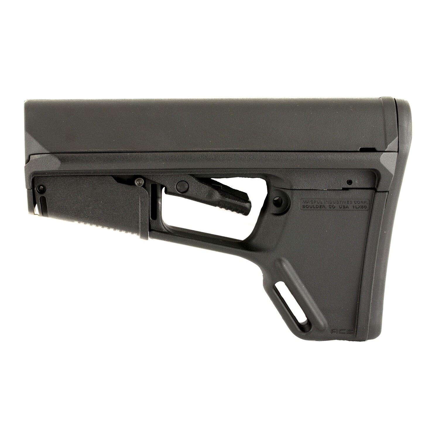 Magpul Acs-l Carb Stk Mil-spec, Finish/Color: Black