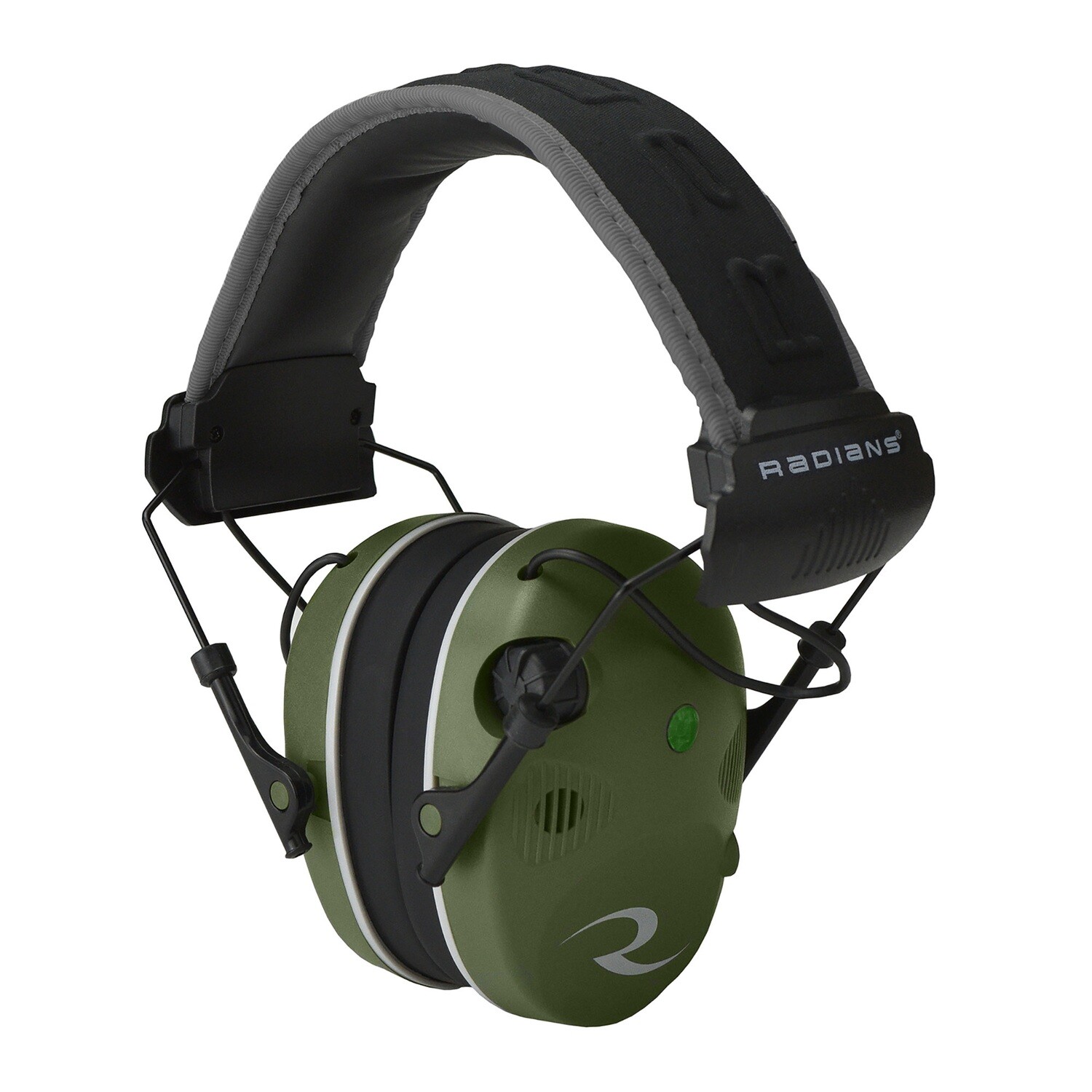 Radians R3400 Elec Muff Grn/blk