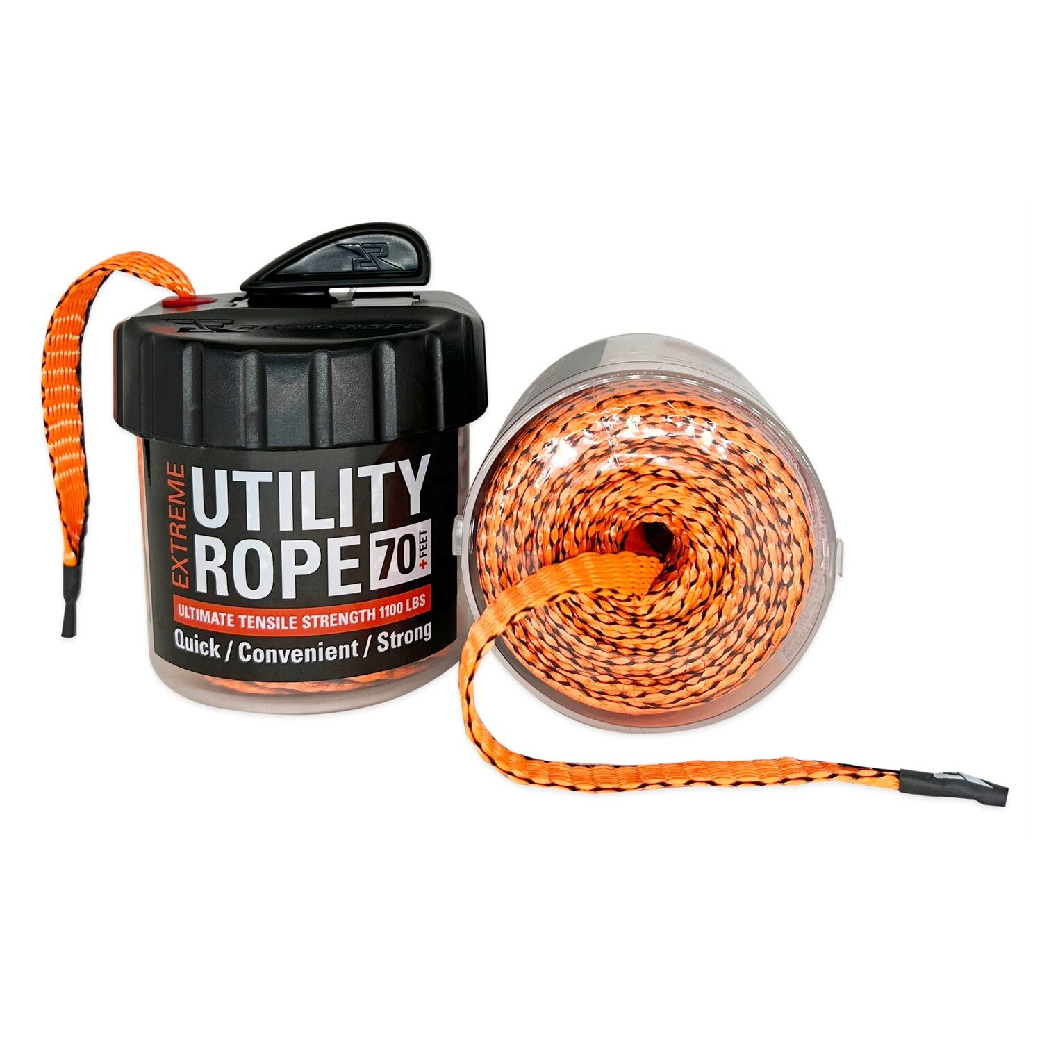Rapid Rope Mini Canister, Color/Finish: Orange