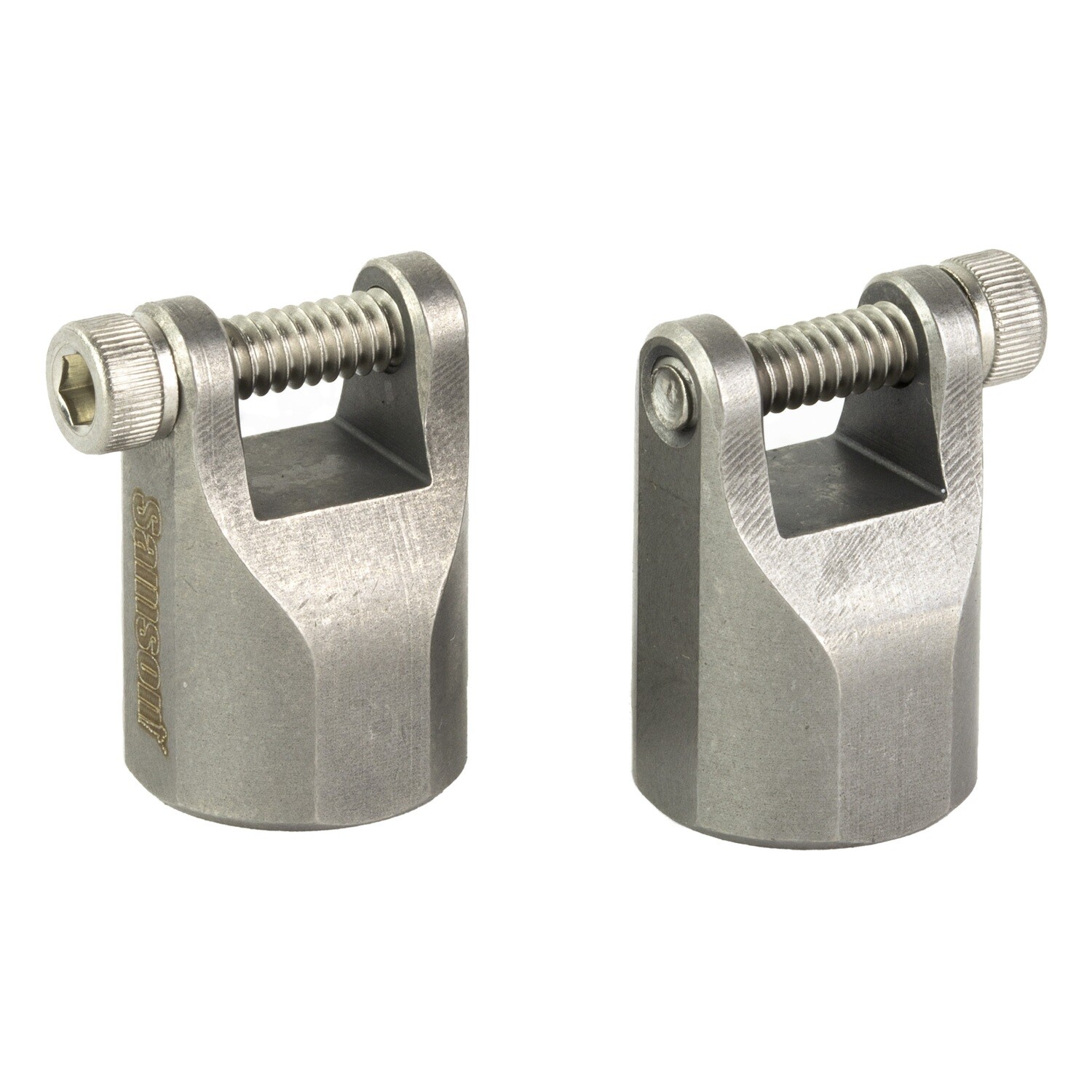 Samson Swivel Stud Qd Adptr, Pack: 2, Color/Finish: Stainless Steel