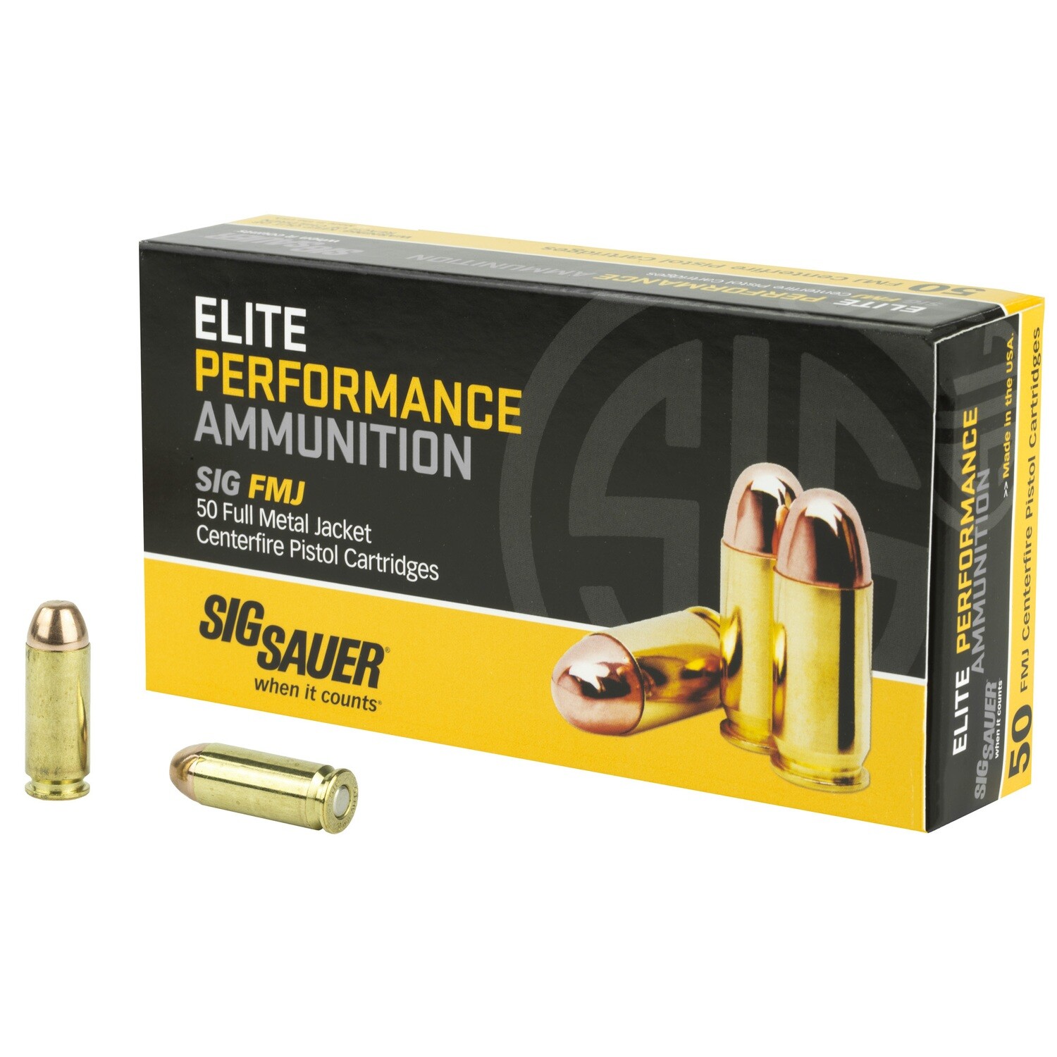 Sig Ammo 10mm 180gr Fmj 50/1000