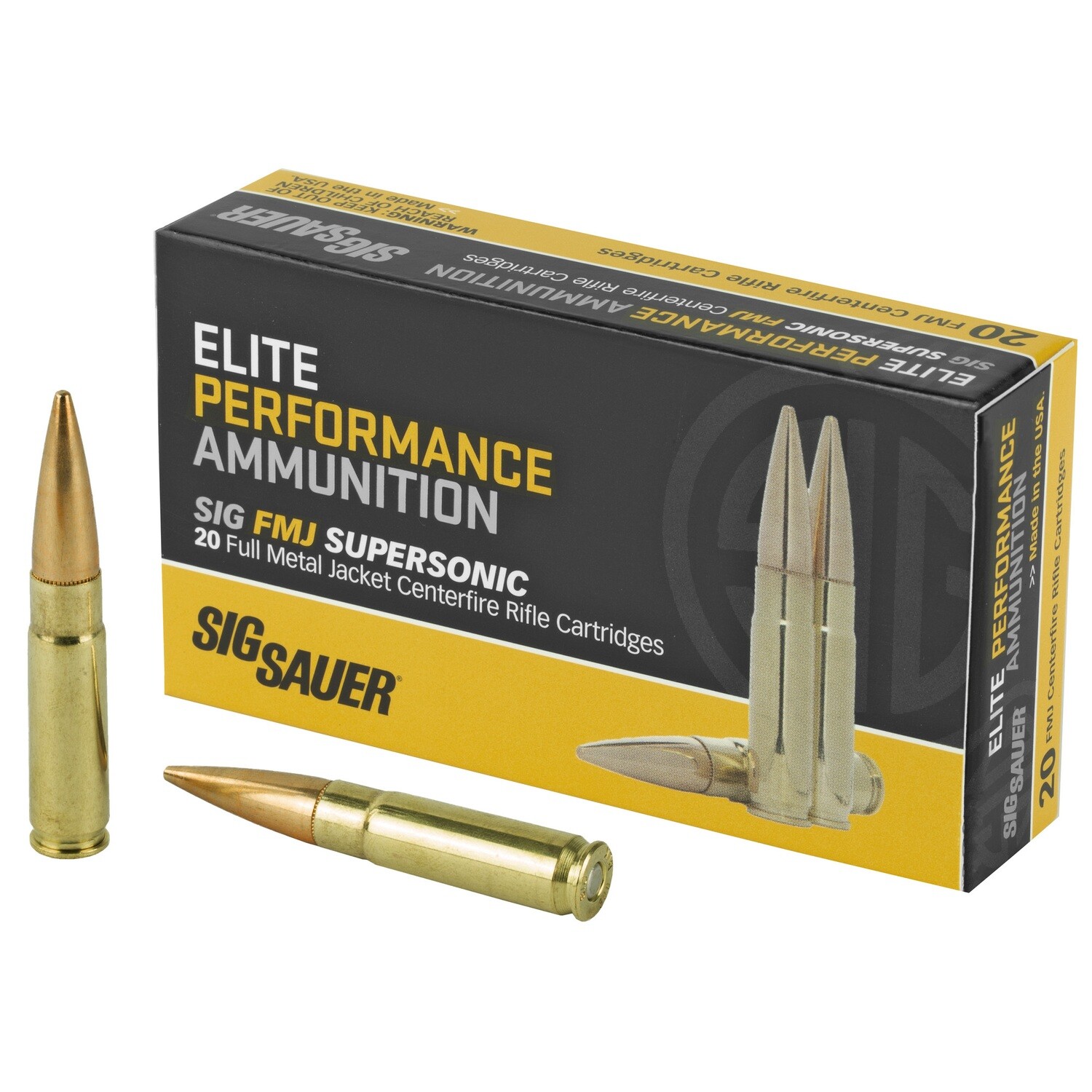 Sig Ammo 300blk 125gr Fmj 20/500
