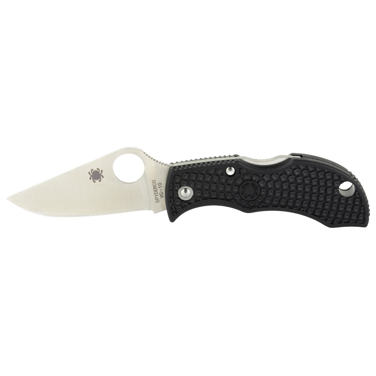 Spyderco Manbug3 Black Frn Plain