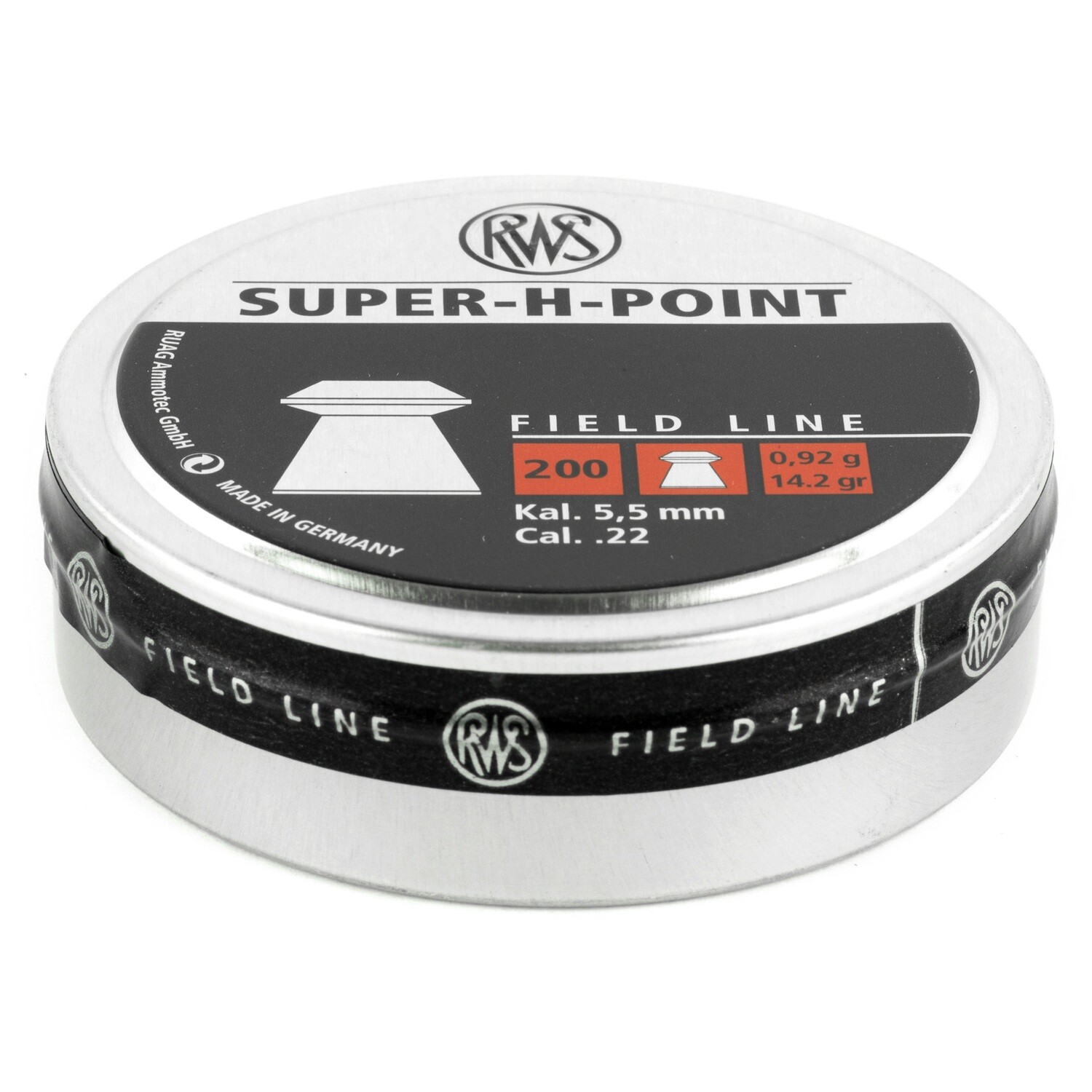 Rws Super H-point Fl .22 200/blstr