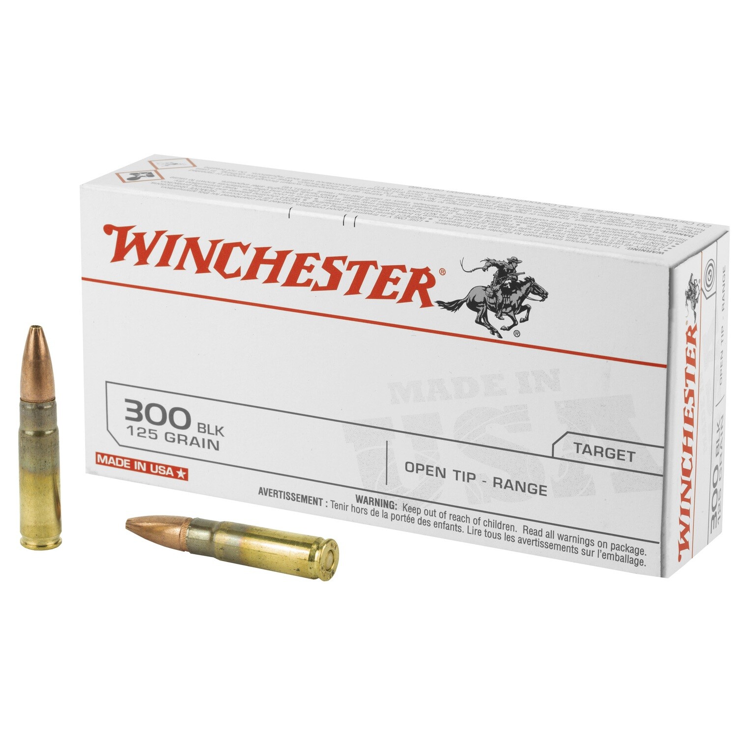 Win Usa 300blk 125gr Ot 20/200