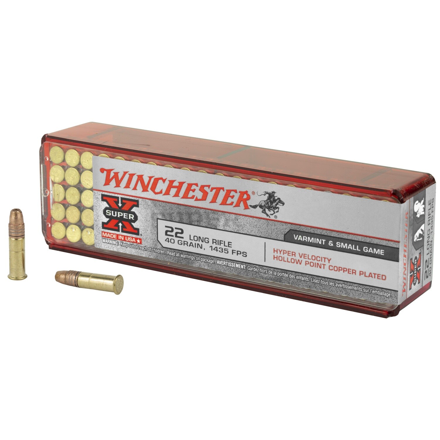 Win Hv 22lr 40gr Hp 100/2000