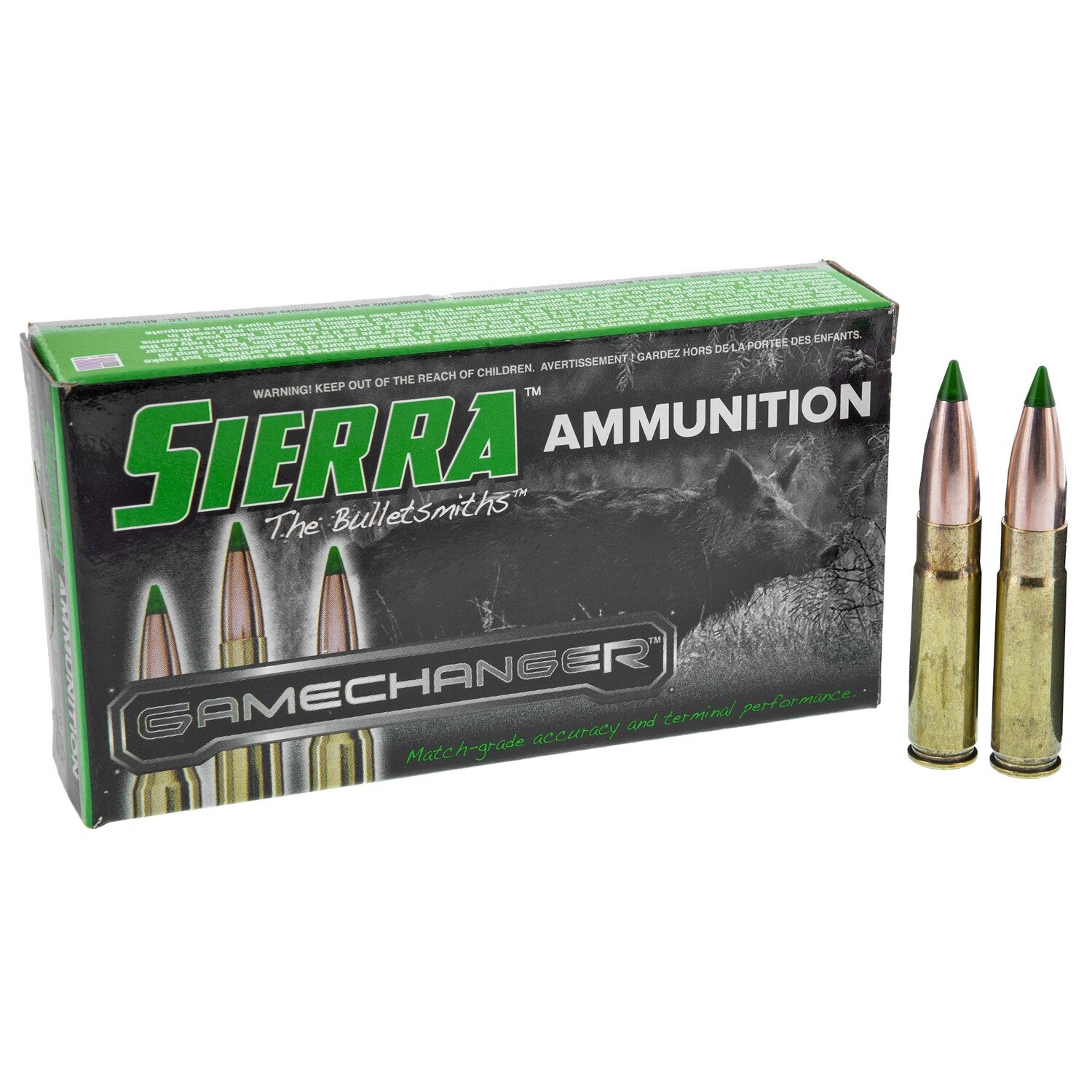 Sierra Gc Tgk 20/500, Bullet weight: 125 grain, Caliber: 300blk